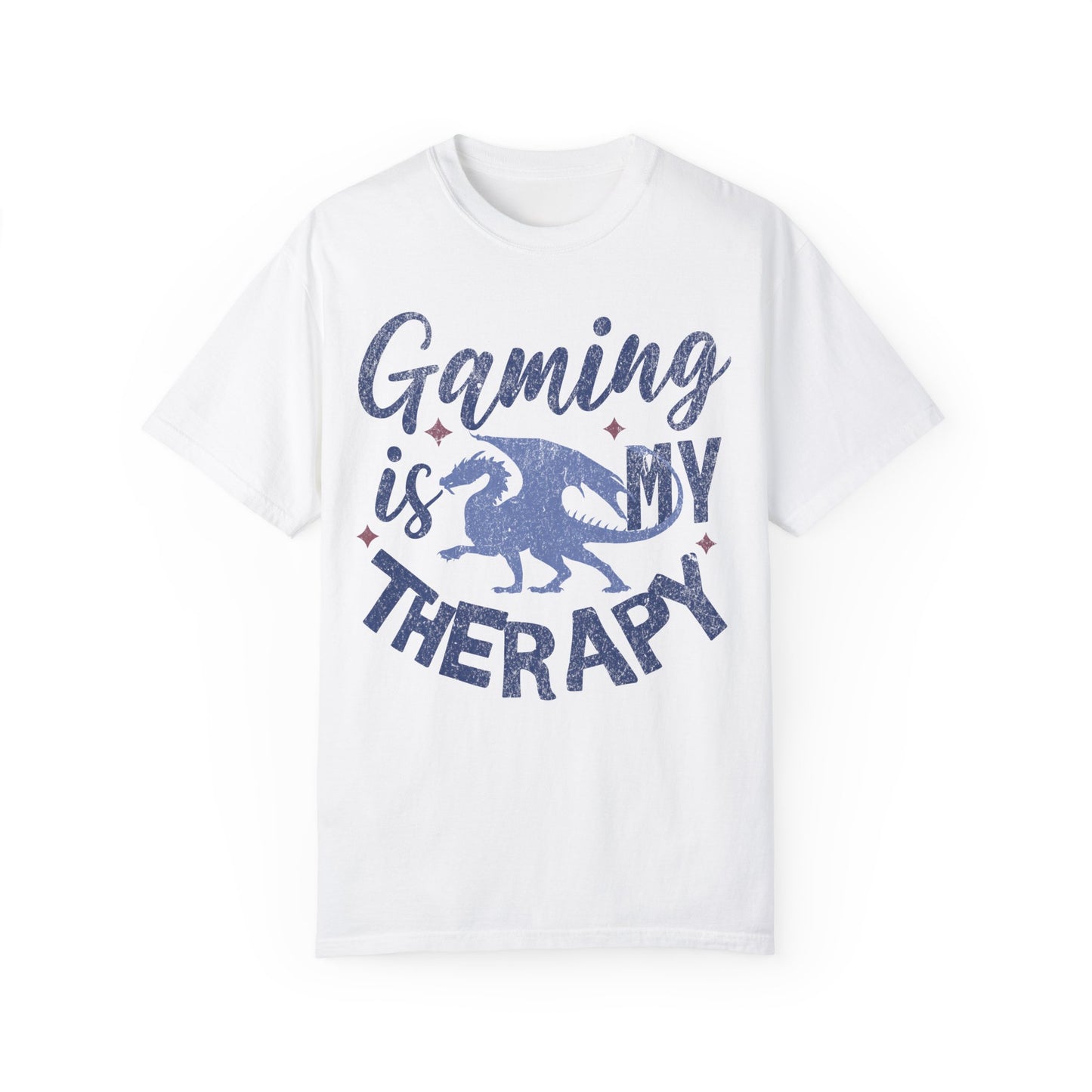 Gaming Therapy Unisex Garment-Dyed T-Shirt | Perfect for Gamers & Casual Wear