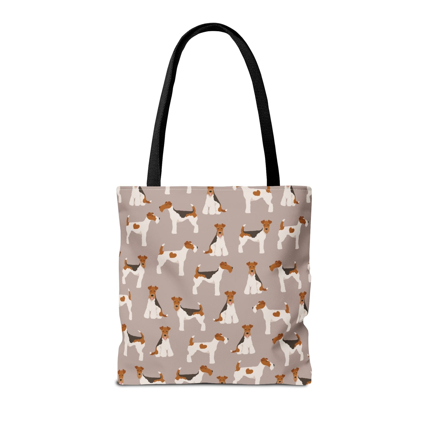 Wire Fox Terrier Dog Pattern Tote Bag - Perfect for Pet Lovers!