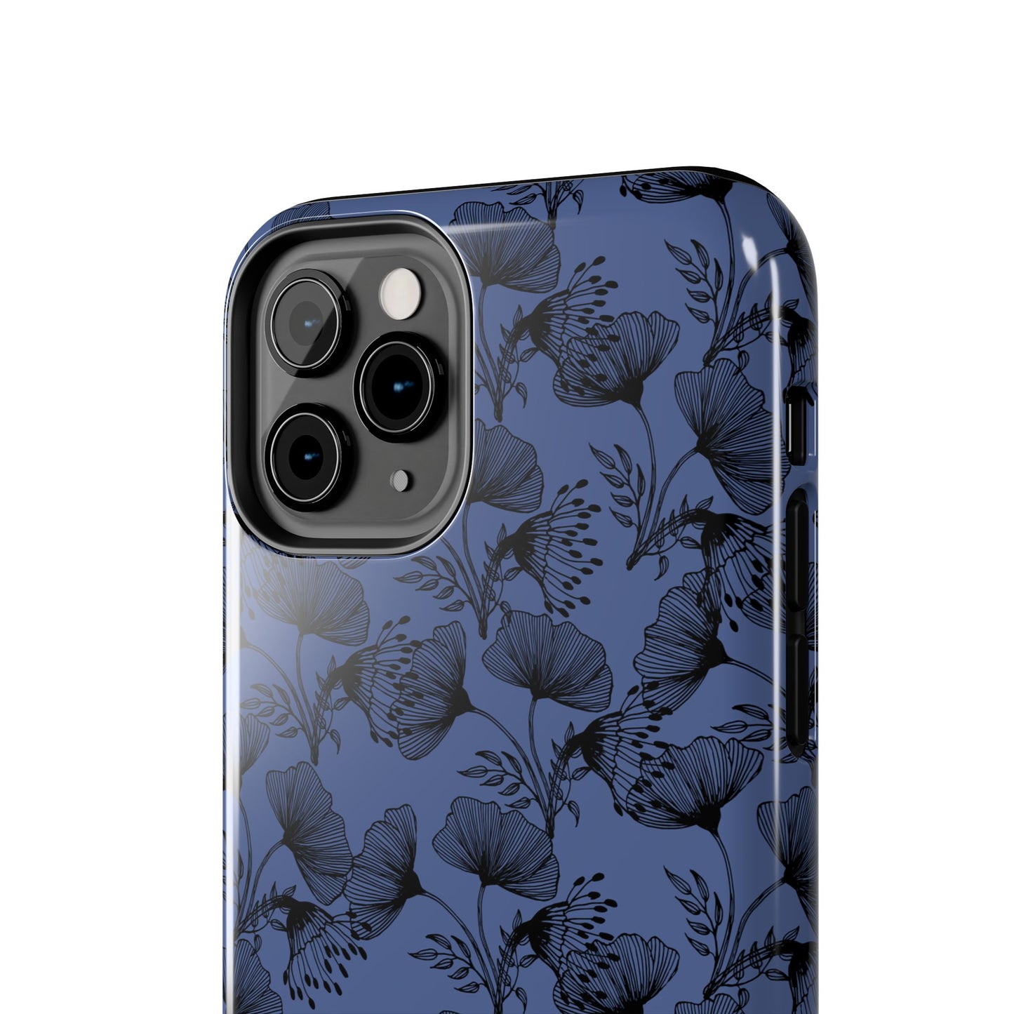 Ornate Floral Tough Phone Case - Durable Protection with Elegant Design