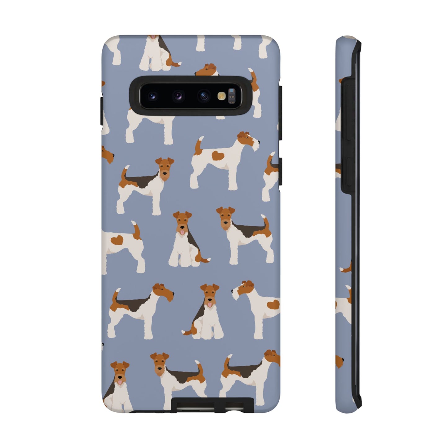 Wire Fox Terrier Lover Tough Case - Stylish Phone Case Featuring Playful Fox Terriers