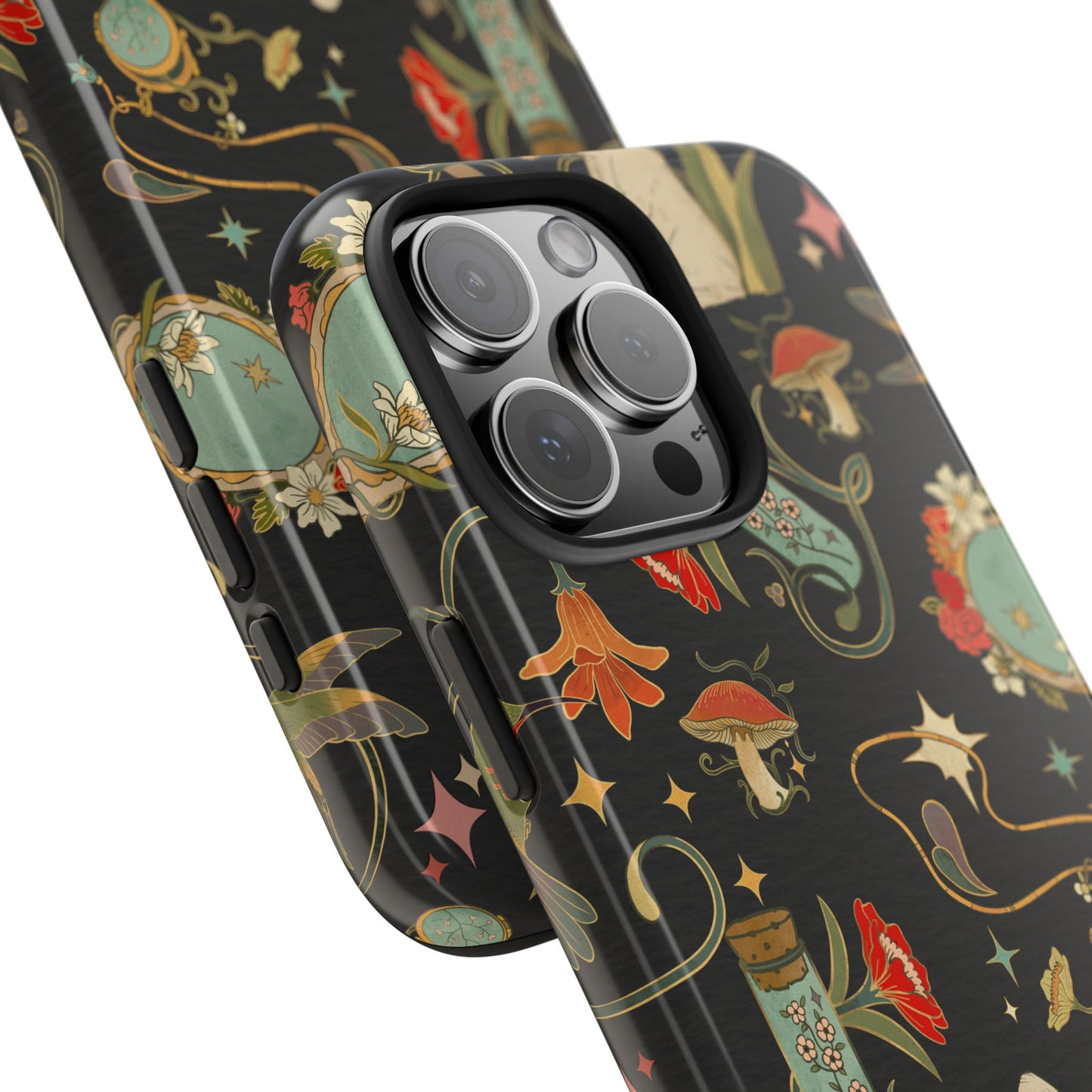 Whimsical Floral Rabbit Phone Case | Tough Protective Cover for Nature Lovers