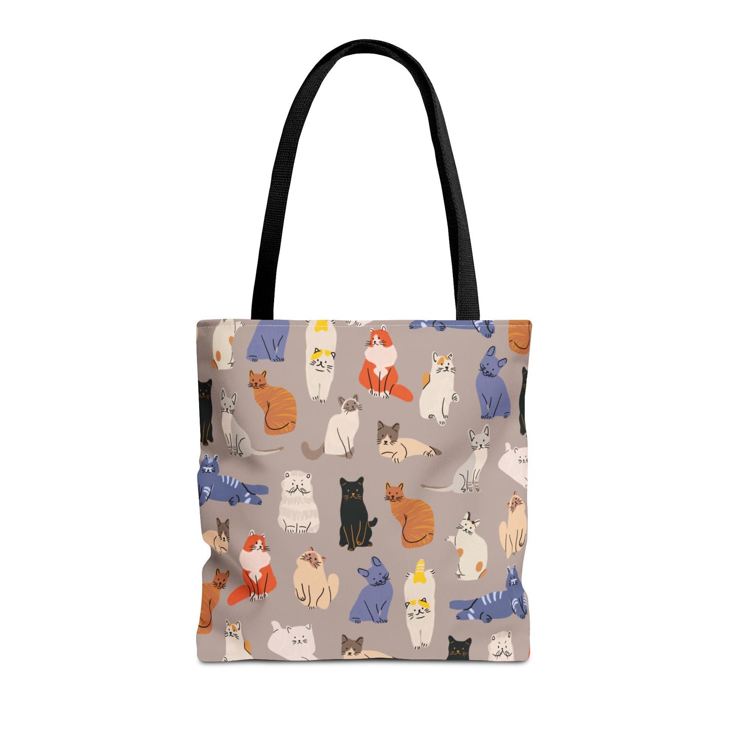 Cute Cat Pattern Tote Bag - Ideal for Pet Lovers and Everyday Use
