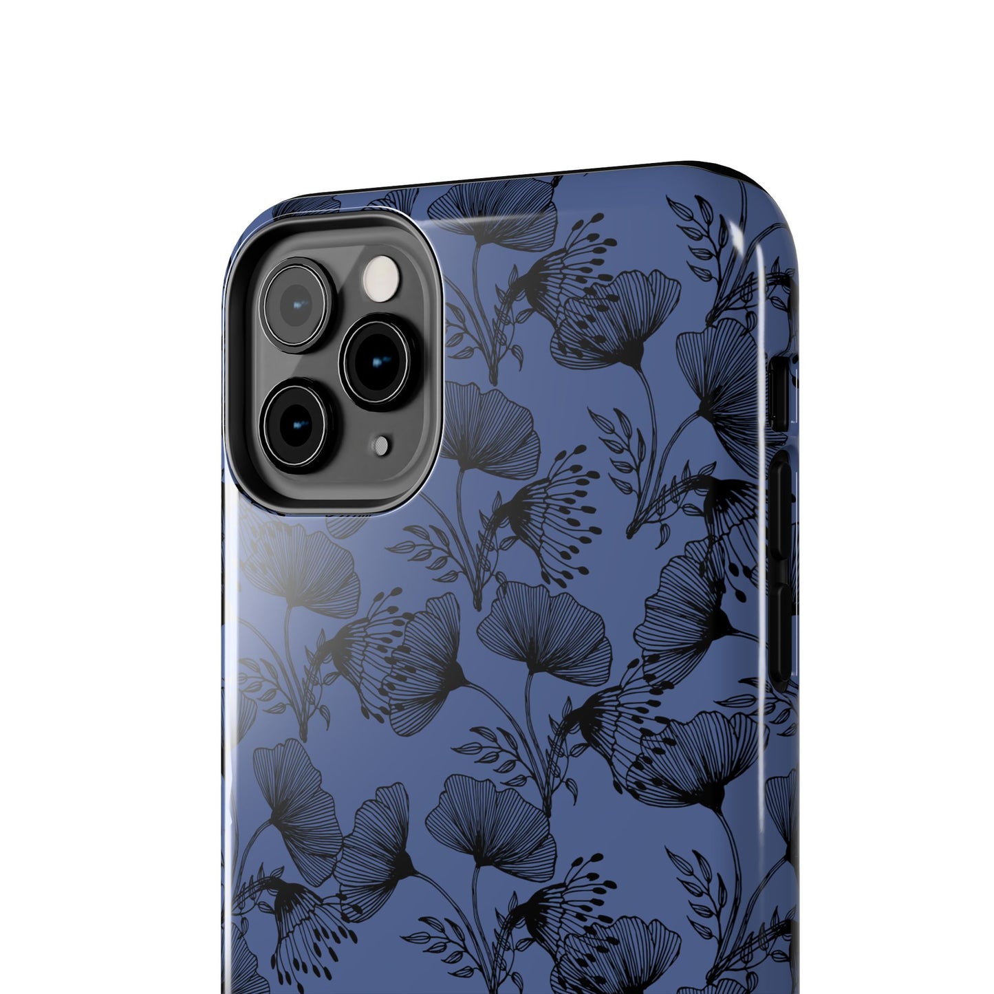 Ornate Floral Tough Phone Case - Durable Protection with Elegant Design