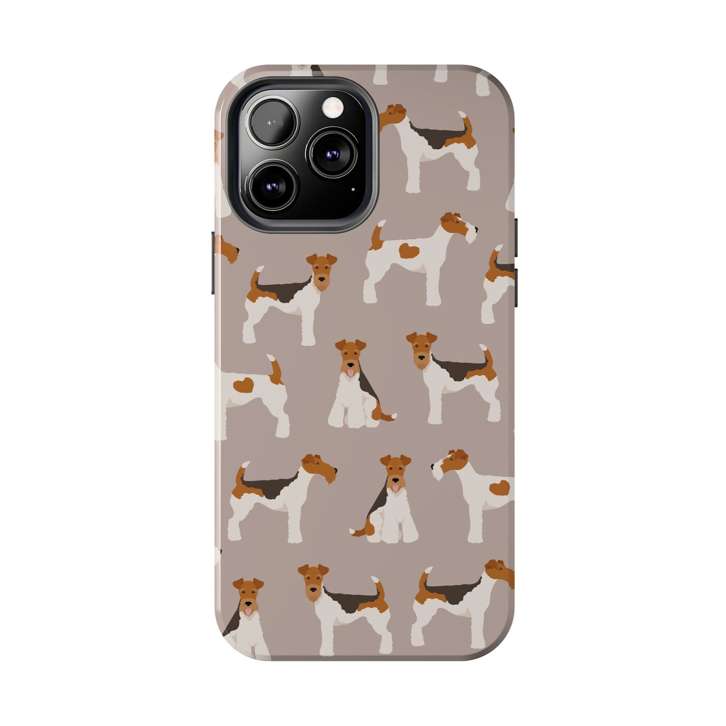Cute Wire Fox Terrier Tough Phone Case - Durable and Stylish