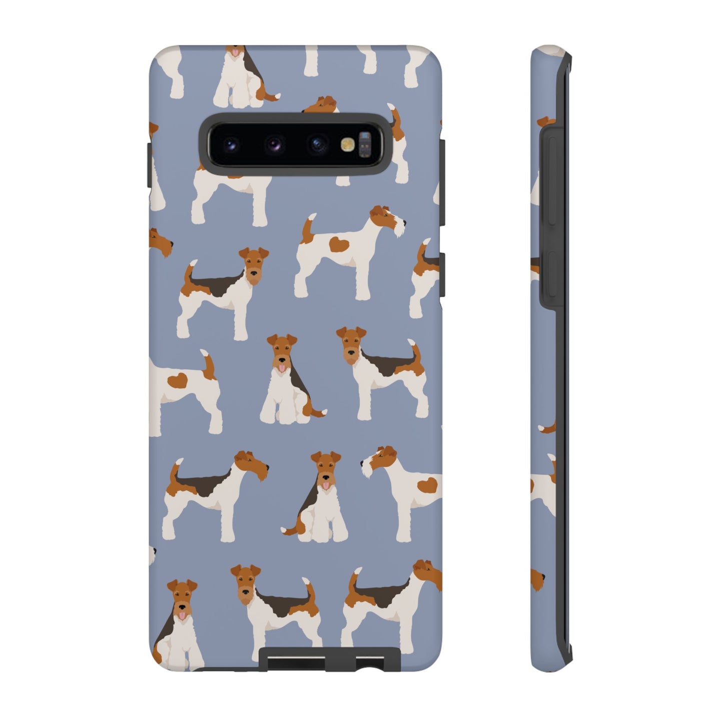 Wire Fox Terrier Lover Tough Case - Stylish Phone Case Featuring Playful Fox Terriers