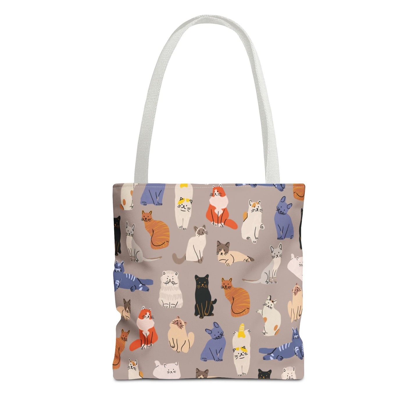 Cute Cat Pattern Tote Bag - Ideal for Pet Lovers and Everyday Use