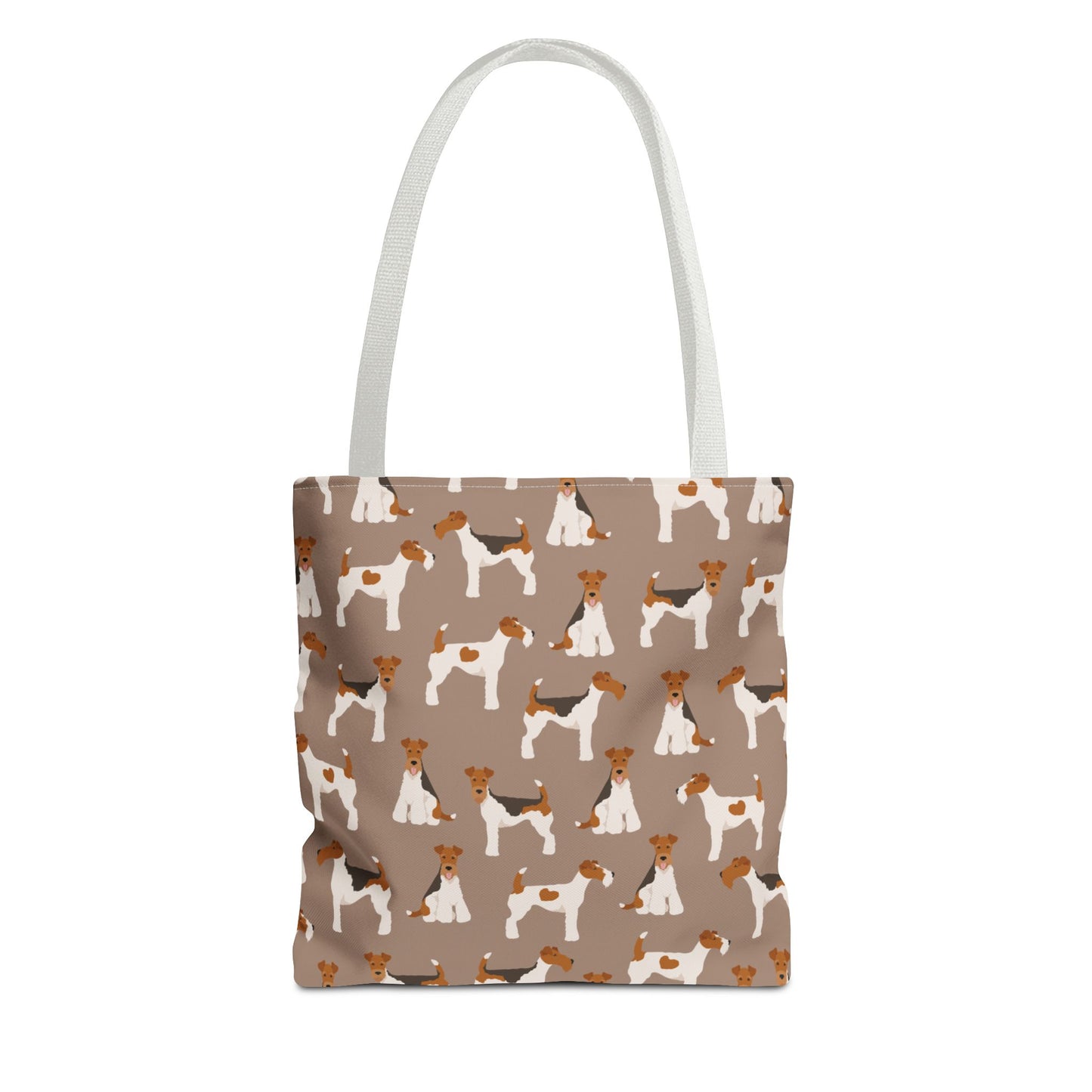 Wire Fox Terrier Dog Pattern Tote Bag - Perfect for Pet Lovers!