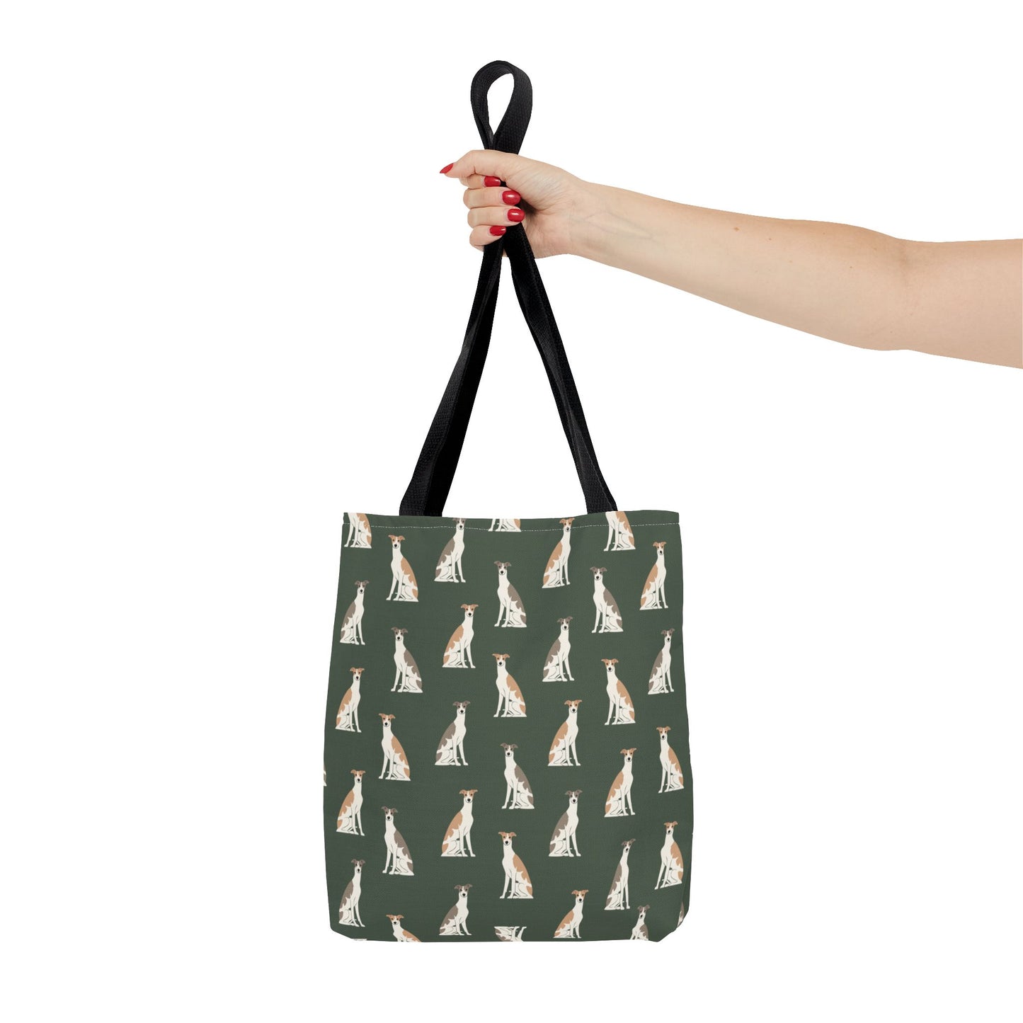 Grey Hound Dog Pattern Tote Bag - Perfect for Pet Lovers!