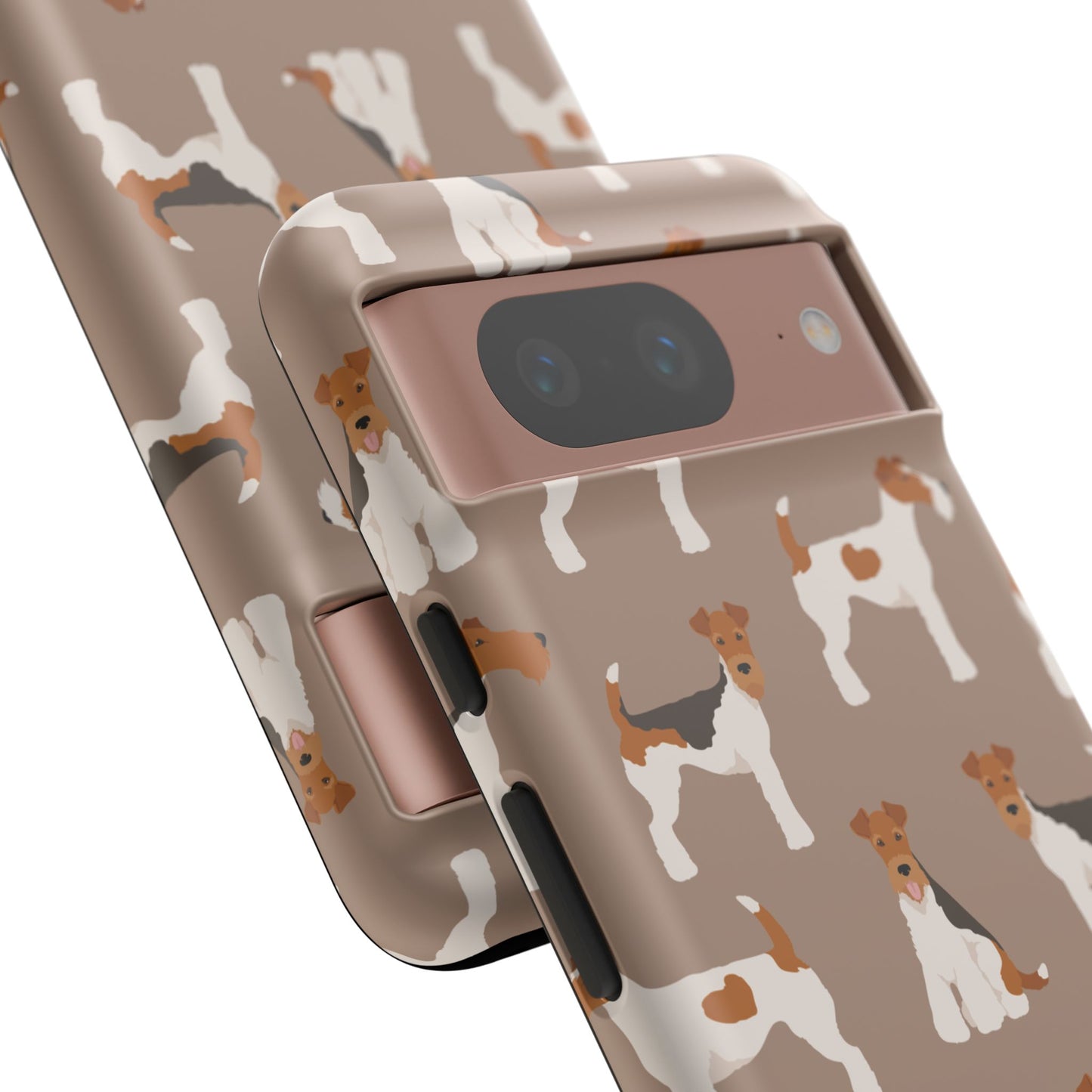 Wire Fox Terrier Lover Tough Case - Stylish Phone Case Featuring Playful Fox Terriers