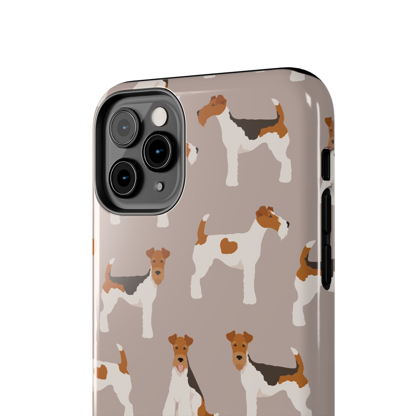 Cute Wire Fox Terrier Tough Phone Case - Durable and Stylish