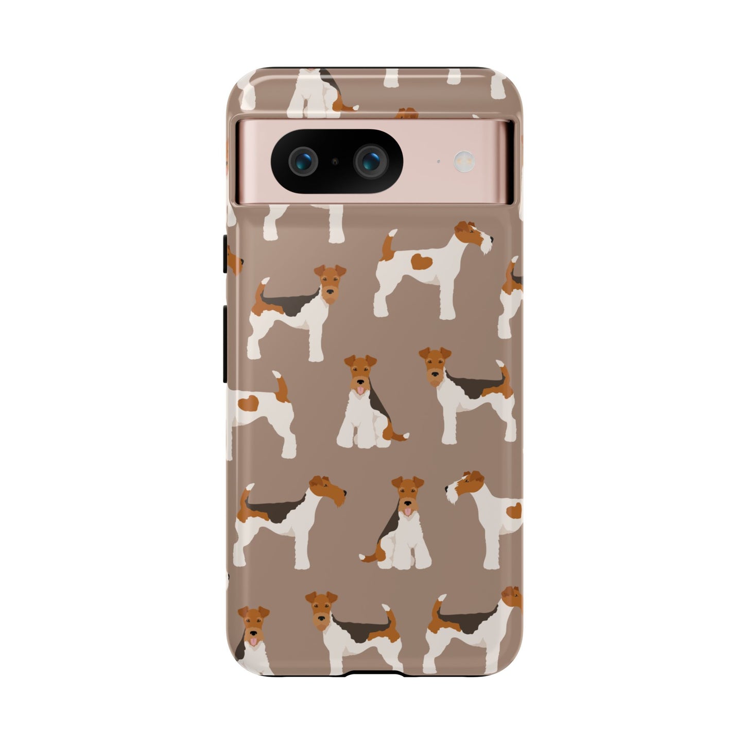 Wire Fox Terrier Lover Tough Case - Stylish Phone Case Featuring Playful Fox Terriers