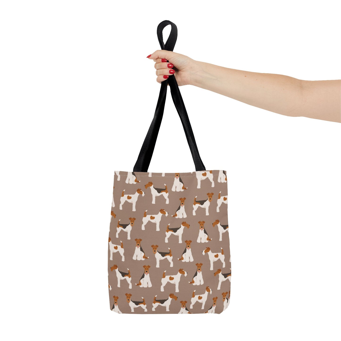 Wire Fox Terrier Dog Pattern Tote Bag - Perfect for Pet Lovers!