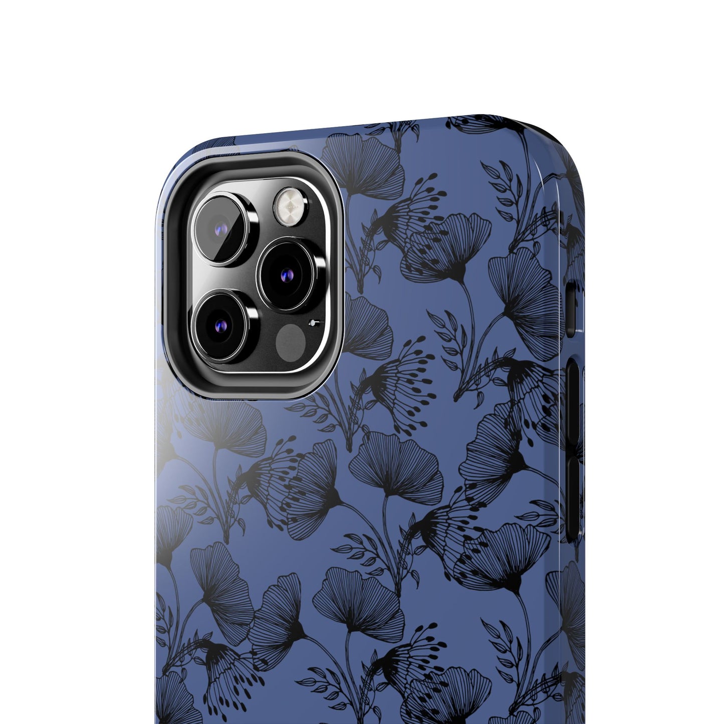 Ornate Floral Tough Phone Case - Durable Protection with Elegant Design