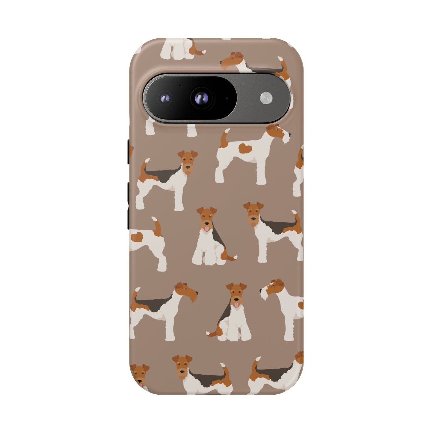 Wire Fox Terrier Lover Tough Case - Stylish Phone Case Featuring Playful Fox Terriers