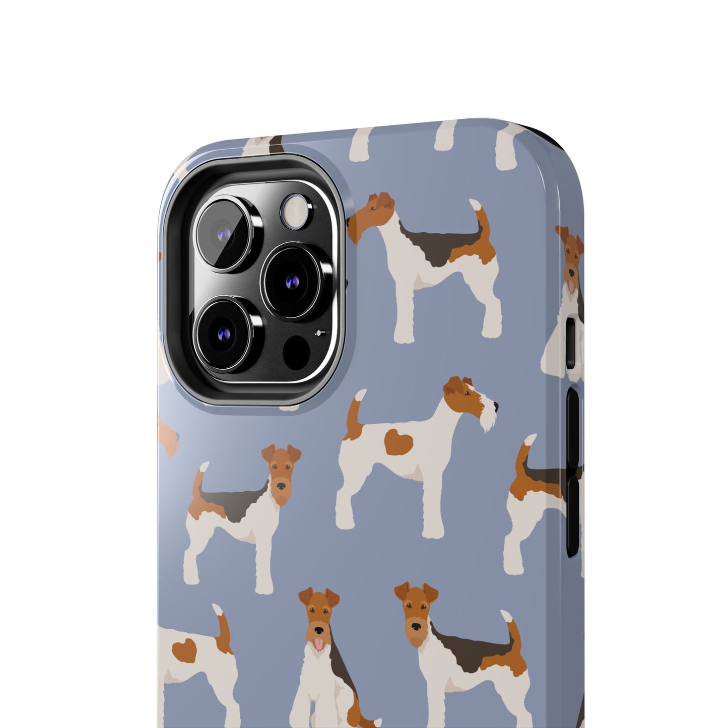 Playful Wire Fox Terrier Phone Case - Durable & Stylish Dog Lover Accessory