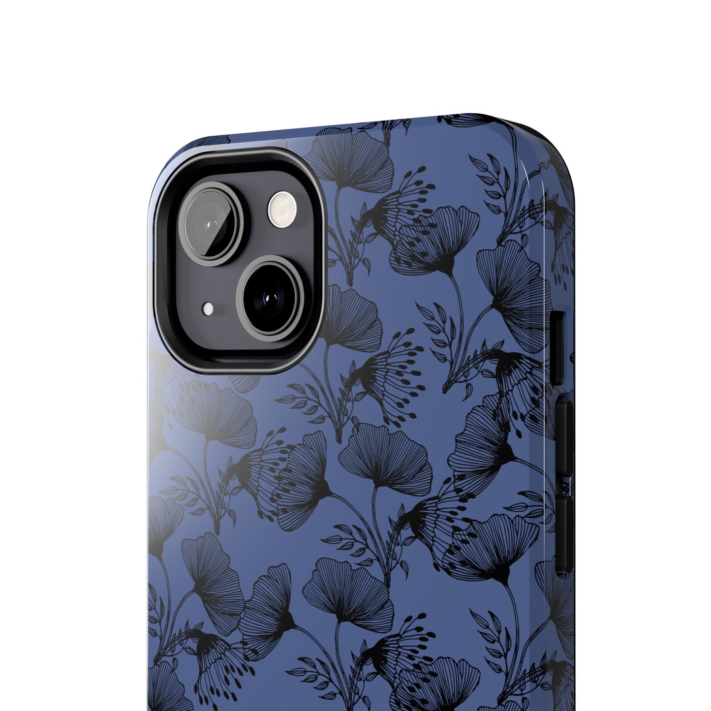 Ornate Floral Tough Phone Case - Durable Protection with Elegant Design