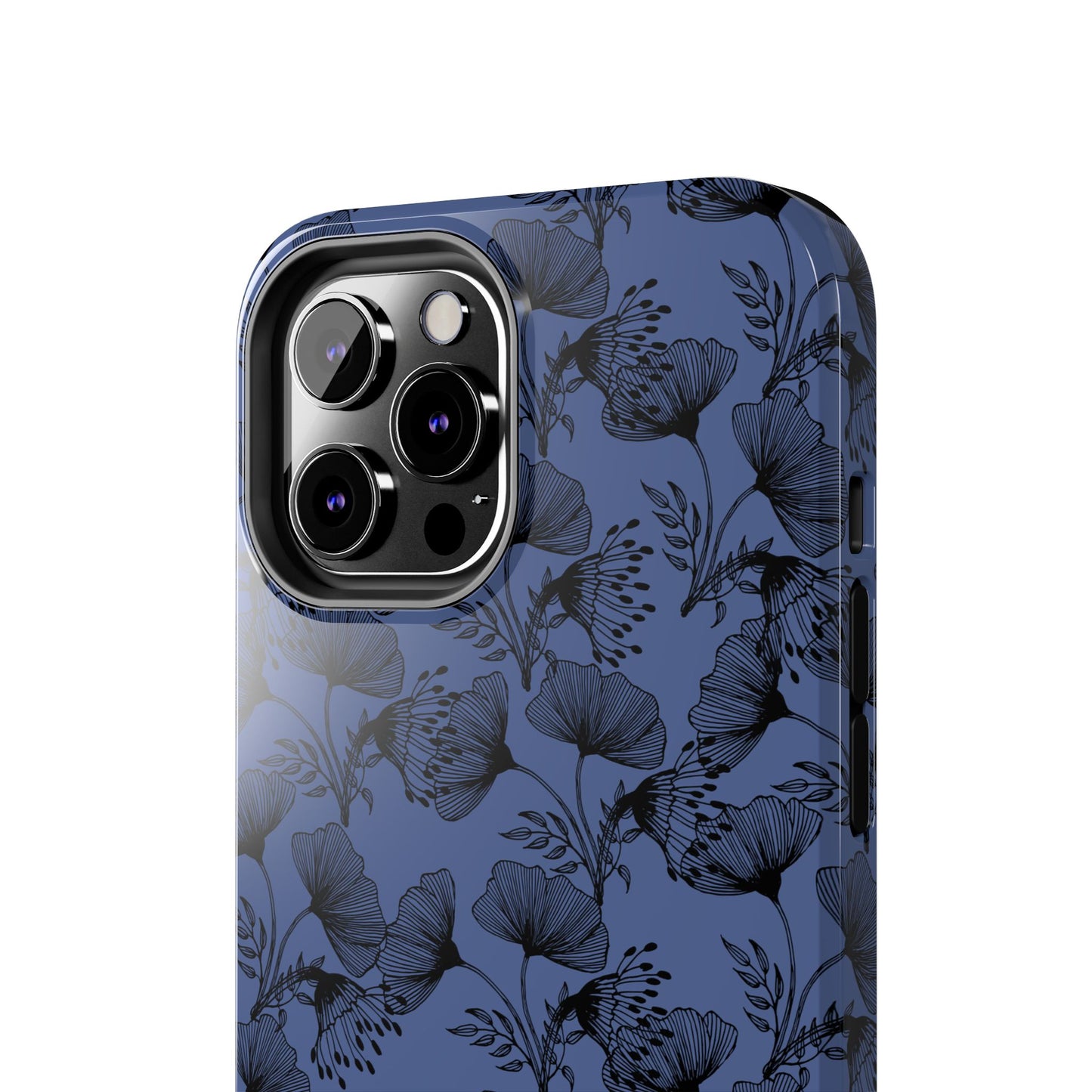 Ornate Floral Tough Phone Case - Durable Protection with Elegant Design