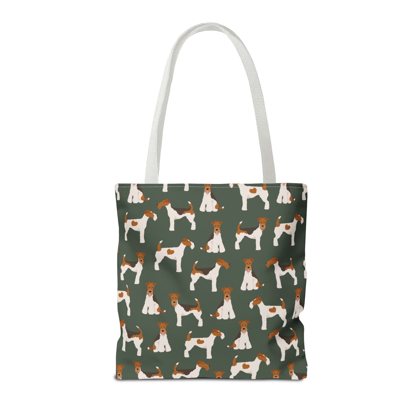 Wire Fox Terrier Dog Pattern Tote Bag - Perfect for Pet Lovers!