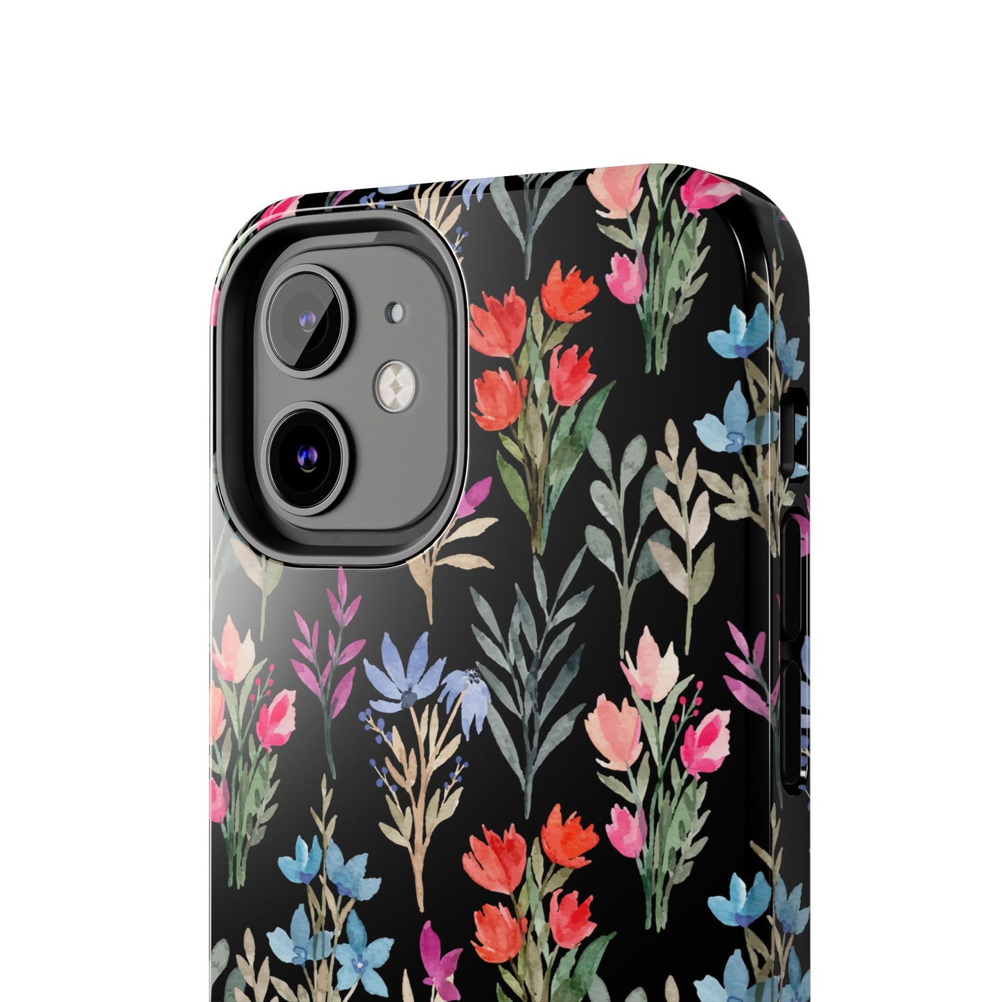 Floral Tough Phone Case - Durable Protection with Vibrant Botanical Design