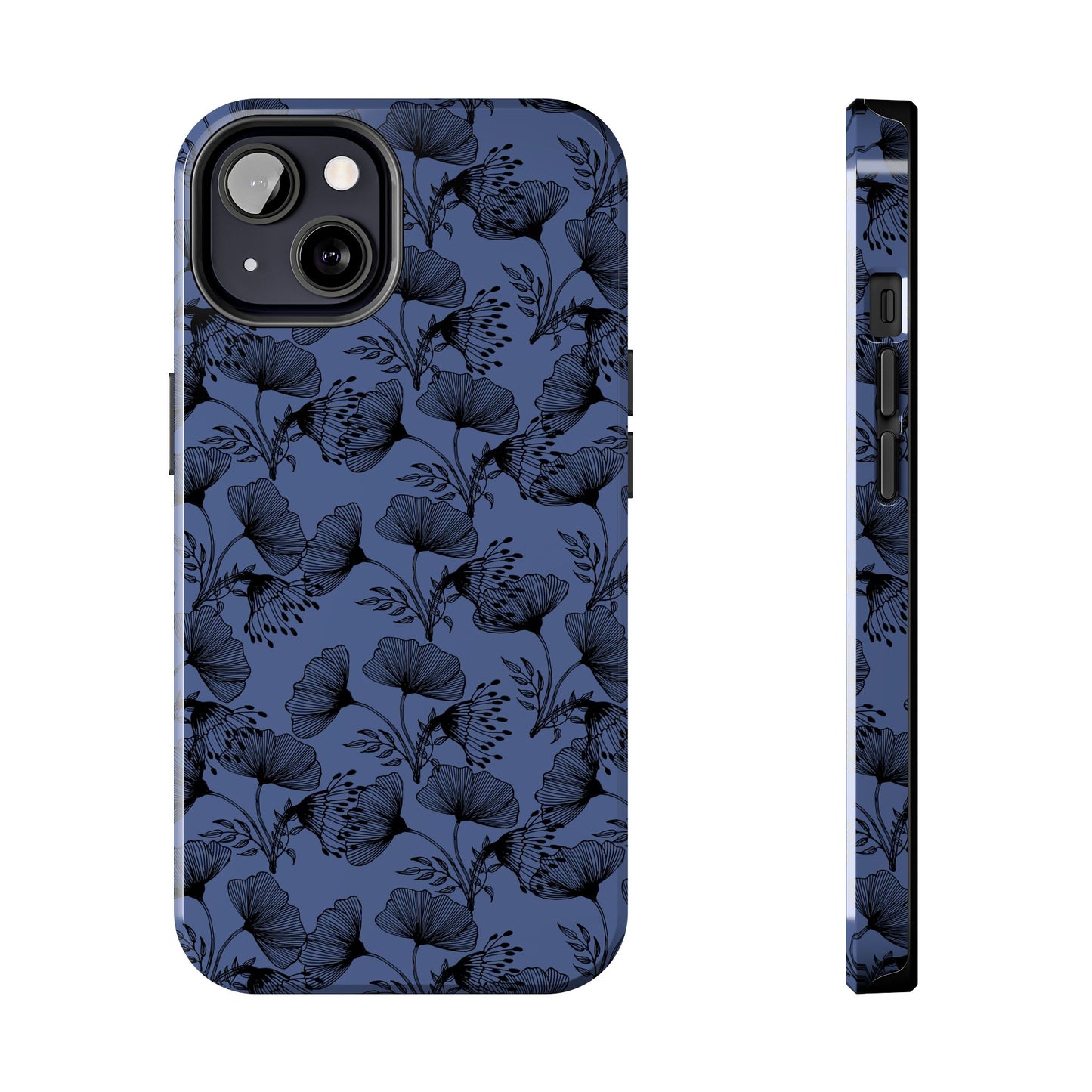 Ornate Floral Tough Phone Case - Durable Protection with Elegant Design