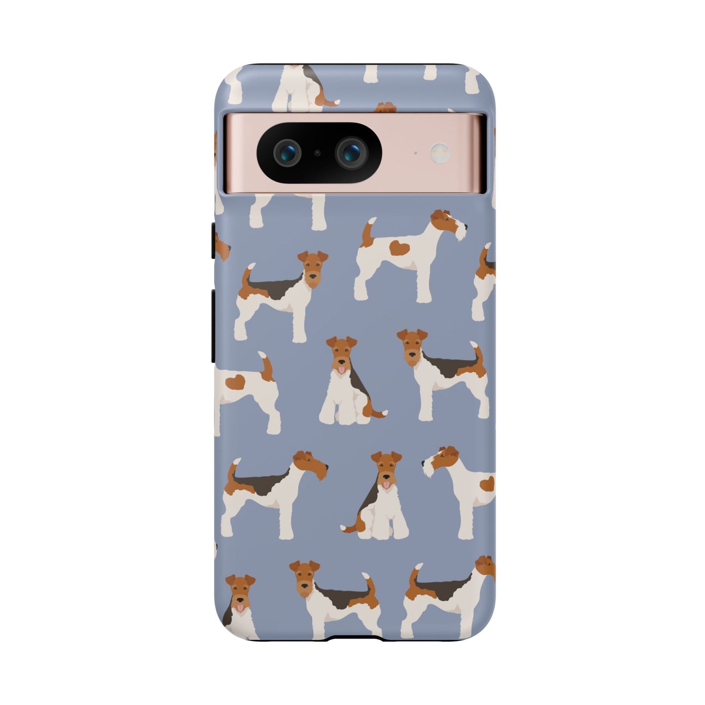 Wire Fox Terrier Lover Tough Case - Stylish Phone Case Featuring Playful Fox Terriers