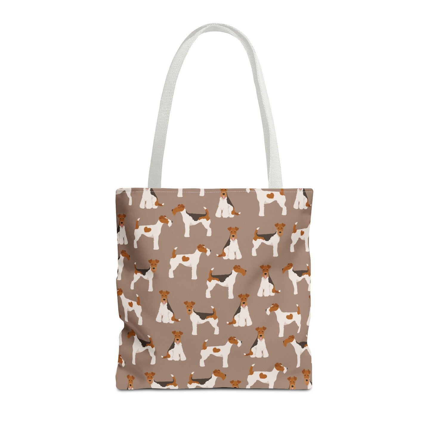 Wire Fox Terrier Dog Pattern Tote Bag - Perfect for Pet Lovers!