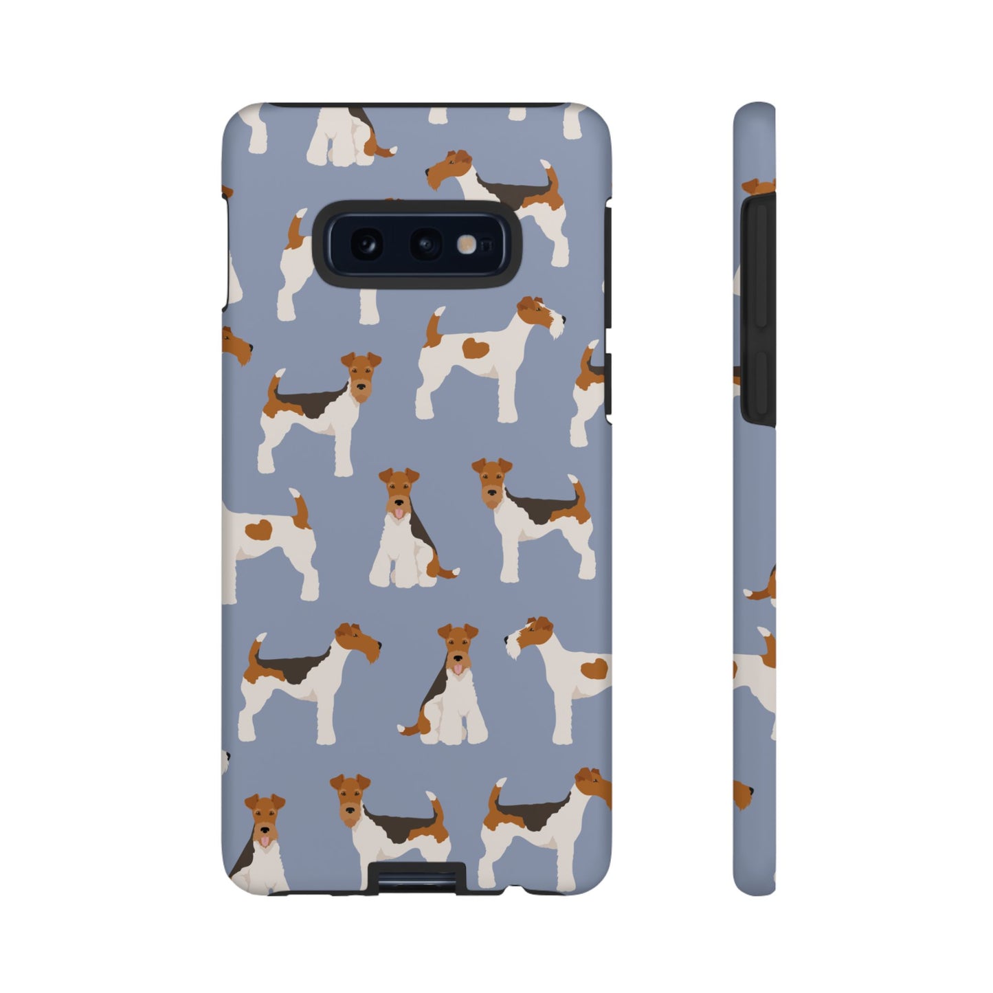 Wire Fox Terrier Lover Tough Case - Stylish Phone Case Featuring Playful Fox Terriers