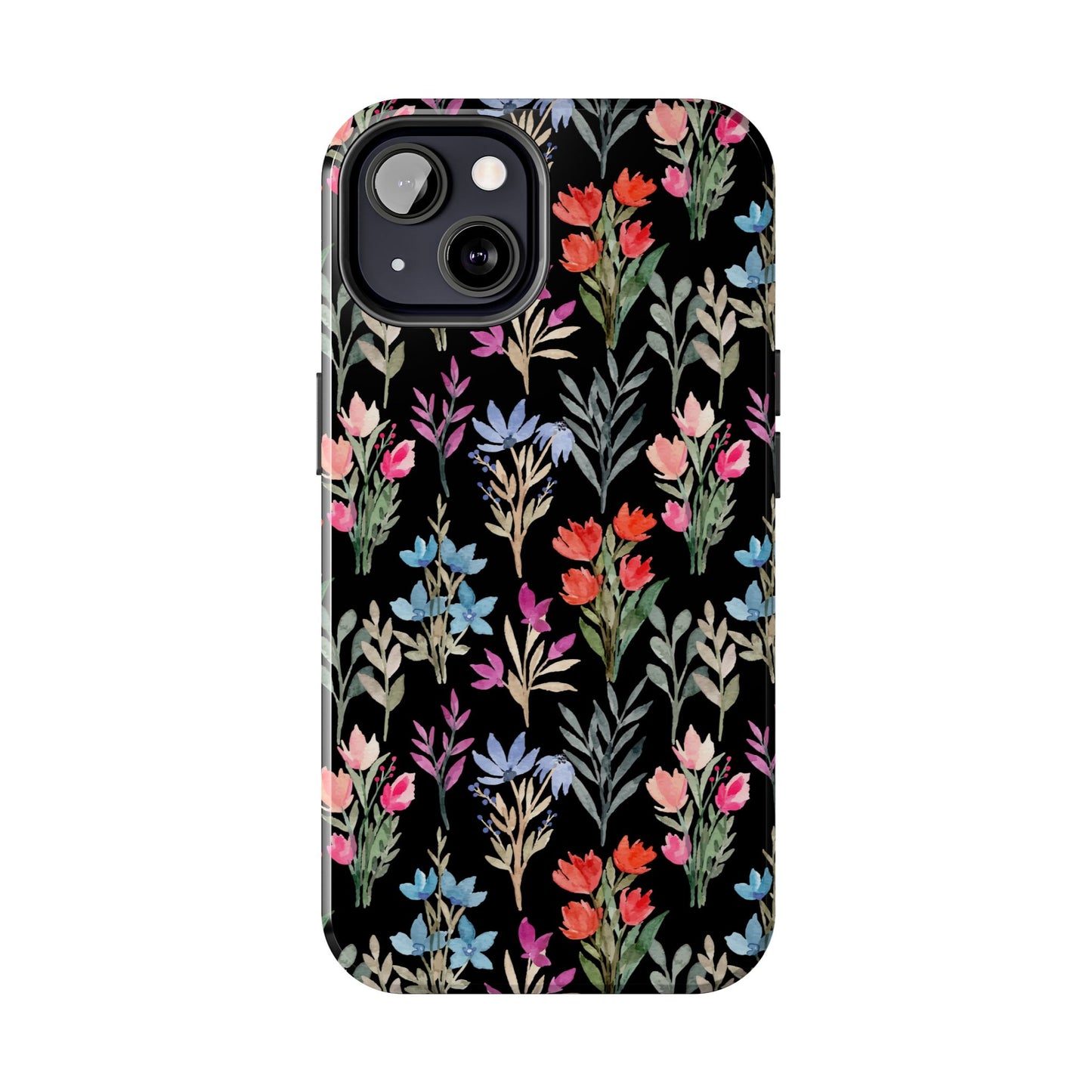 Floral Tough Phone Case - Durable Protection with Vibrant Botanical Design
