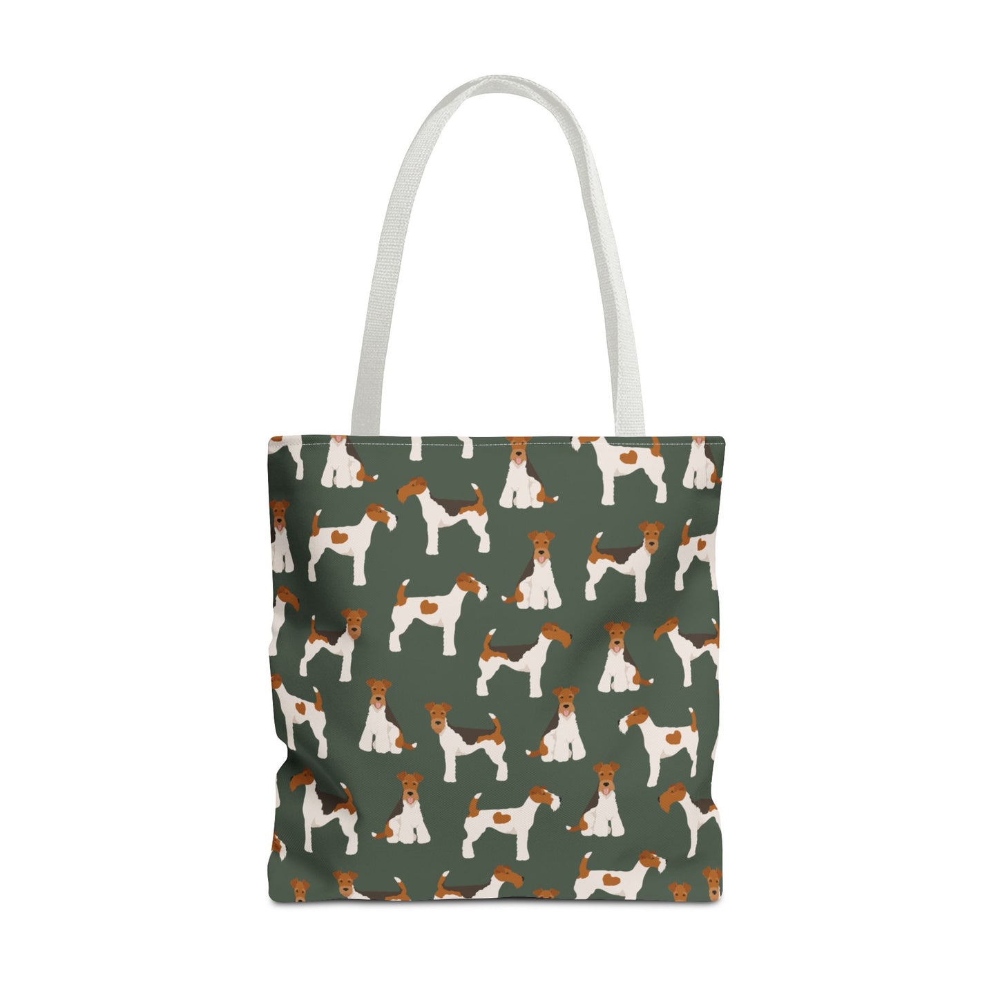 Wire Fox Terrier Dog Pattern Tote Bag - Perfect for Pet Lovers!