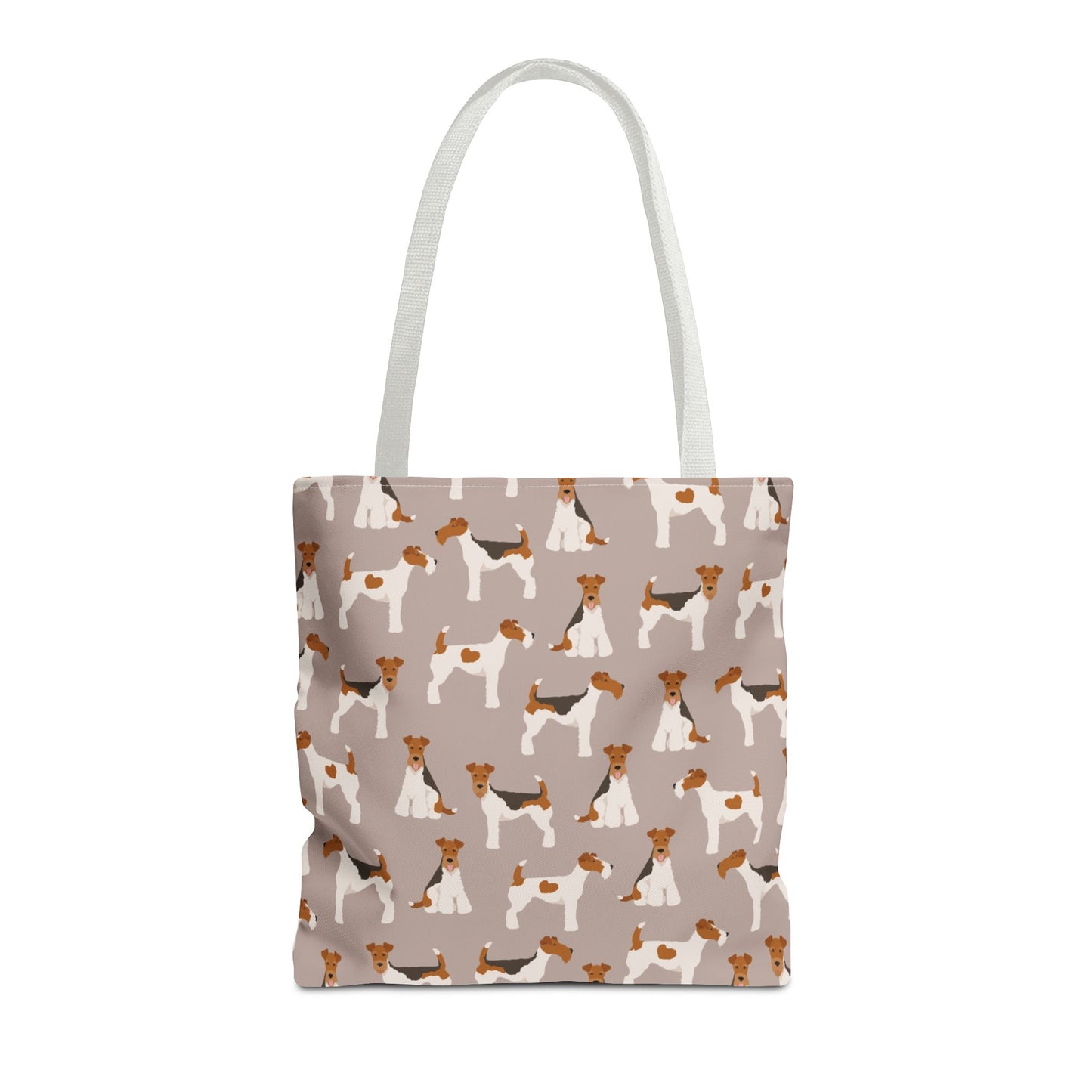 Wire Fox Terrier Dog Pattern Tote Bag - Perfect for Pet Lovers!