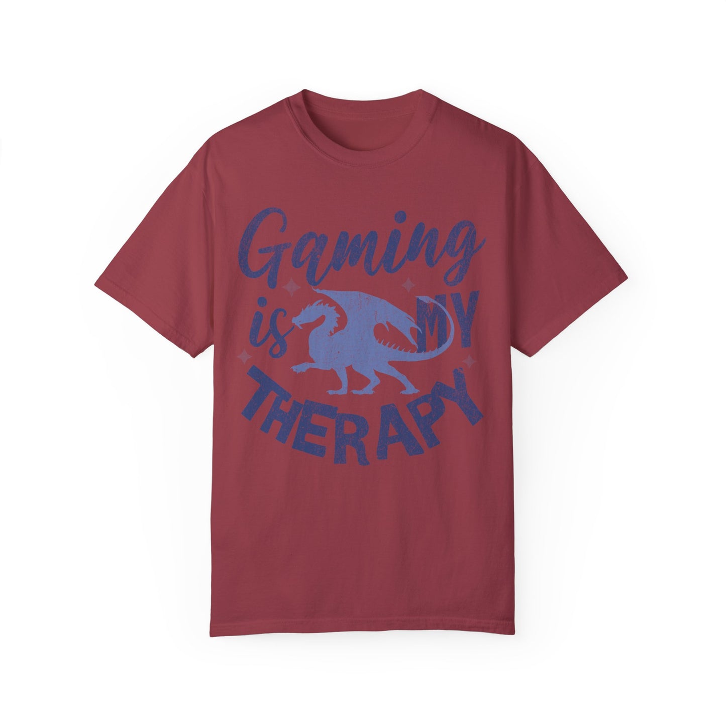 Gaming Therapy Unisex Garment-Dyed T-Shirt | Perfect for Gamers & Casual Wear