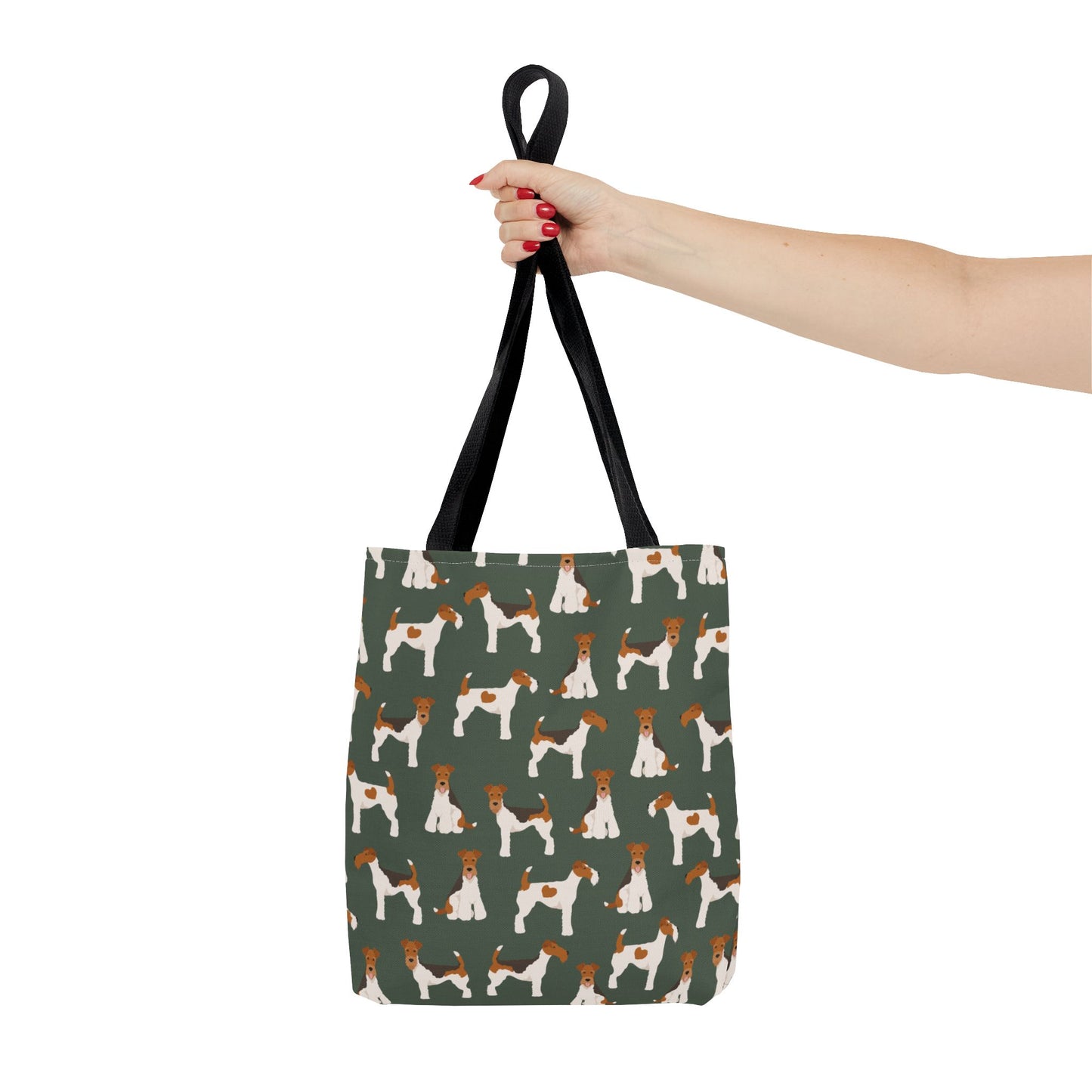Wire Fox Terrier Dog Pattern Tote Bag - Perfect for Pet Lovers!