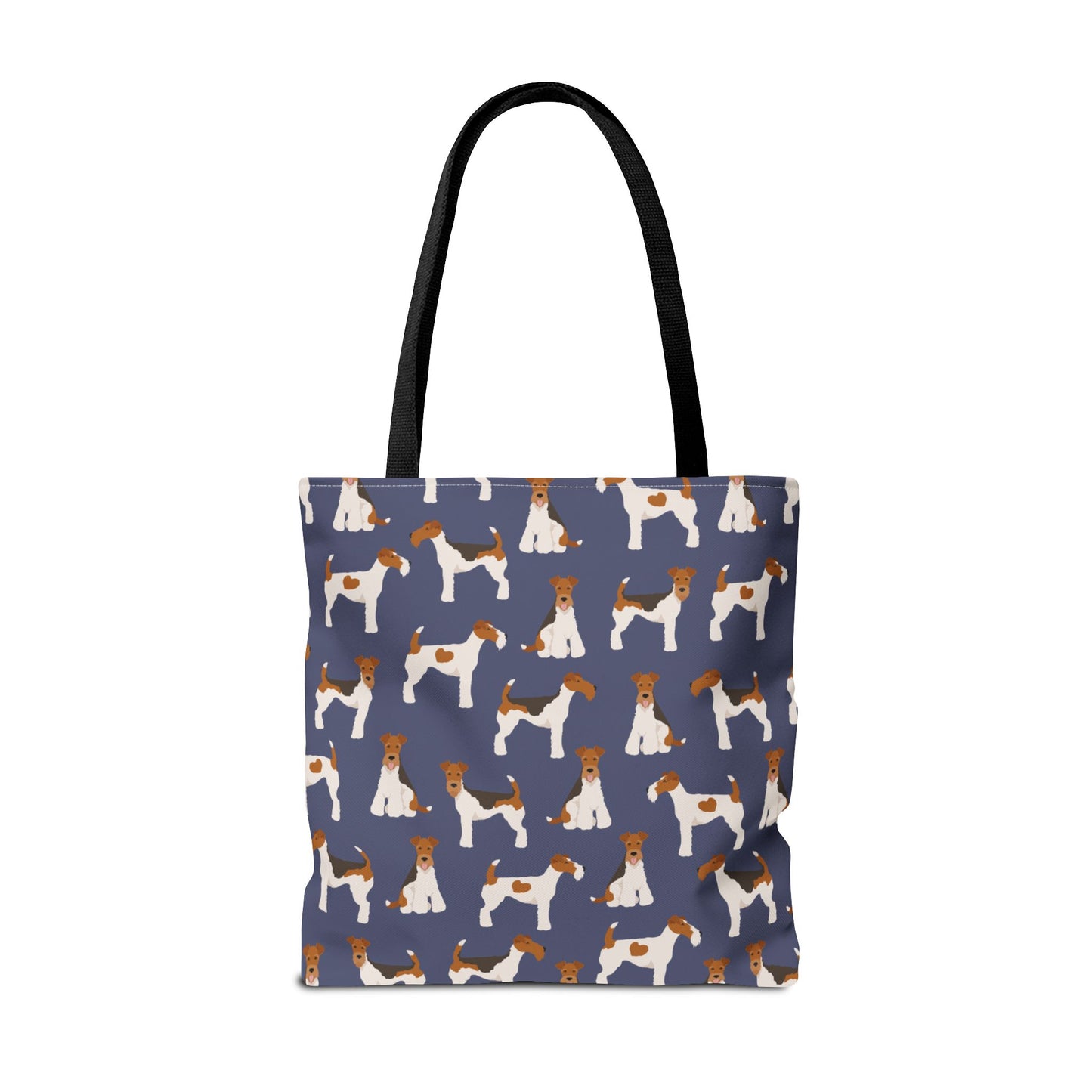 Wire Fox Terrier Dog Pattern Tote Bag - Perfect for Pet Lovers!