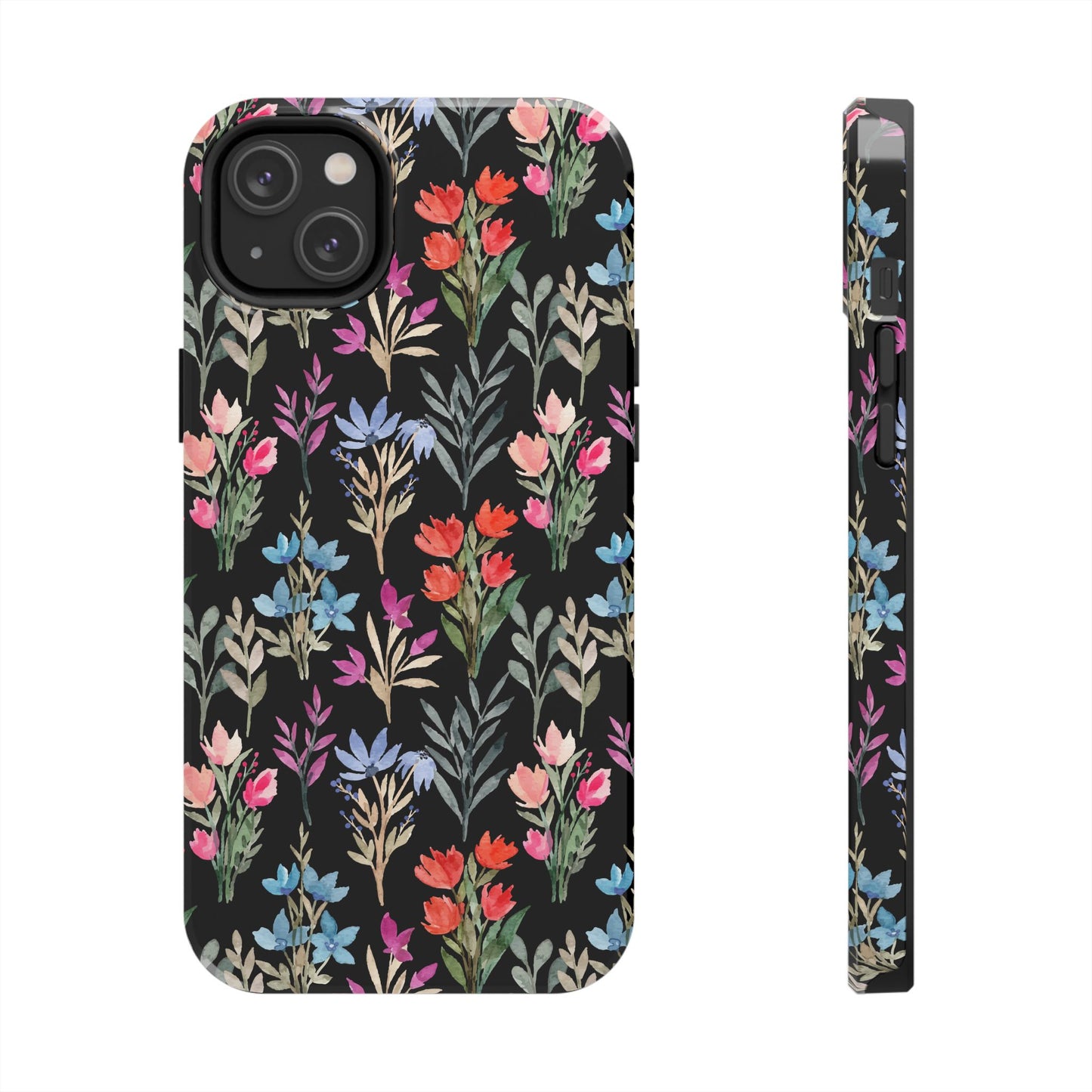 Floral Tough Phone Case - Durable Protection with Vibrant Botanical Design