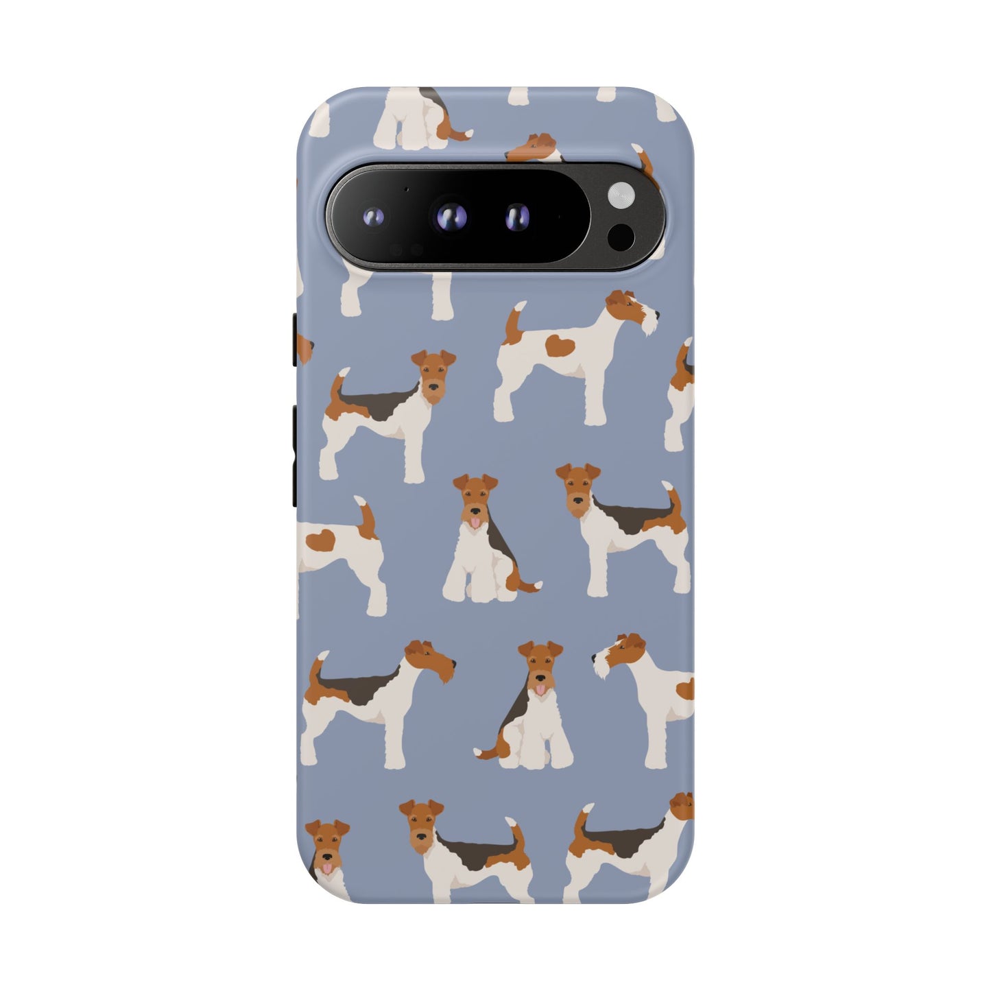 Wire Fox Terrier Lover Tough Case - Stylish Phone Case Featuring Playful Fox Terriers