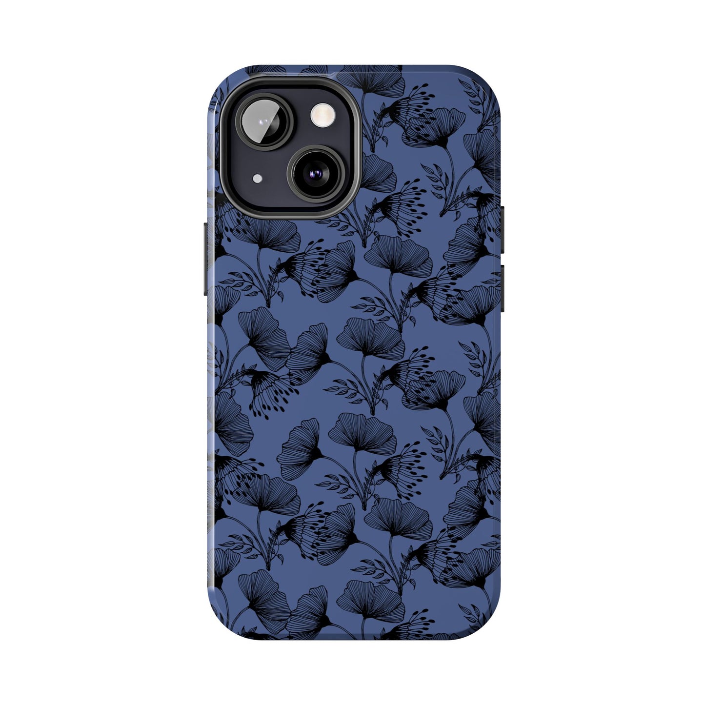 Ornate Floral Tough Phone Case - Durable Protection with Elegant Design
