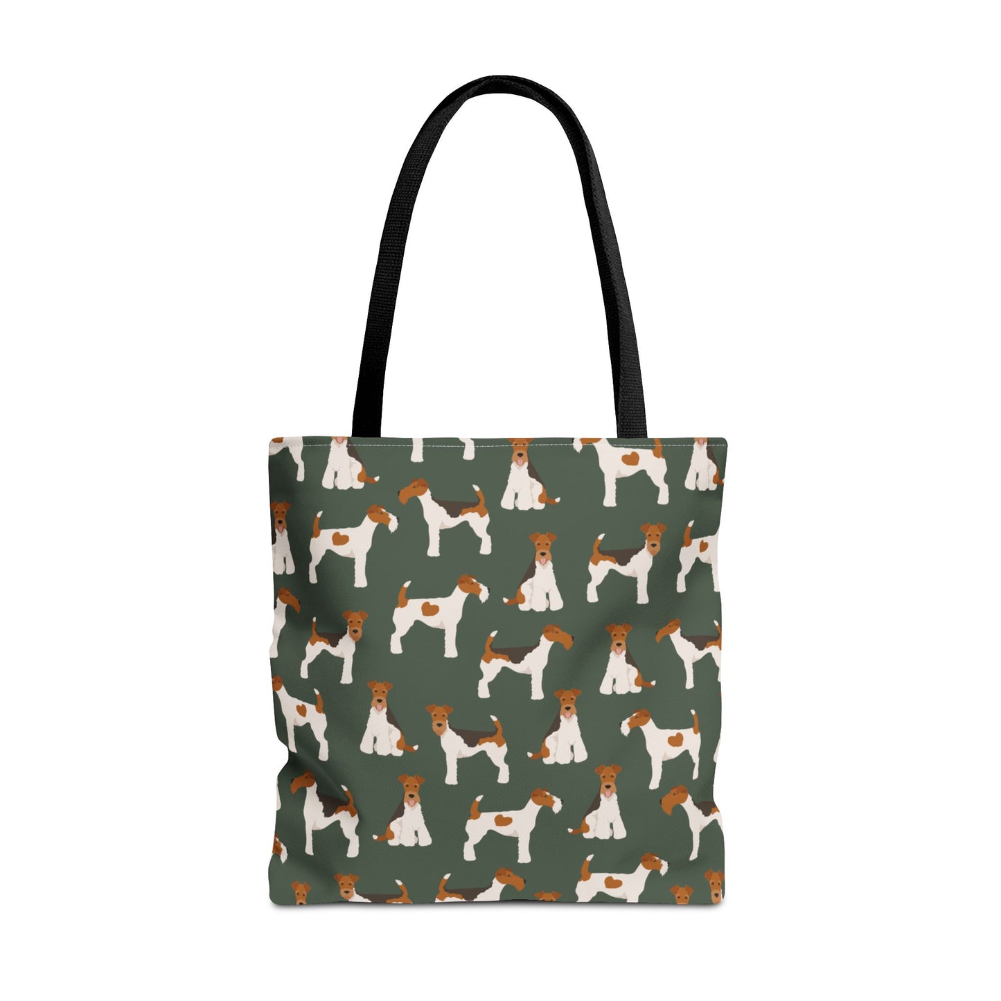 Wire Fox Terrier Dog Pattern Tote Bag - Perfect for Pet Lovers!