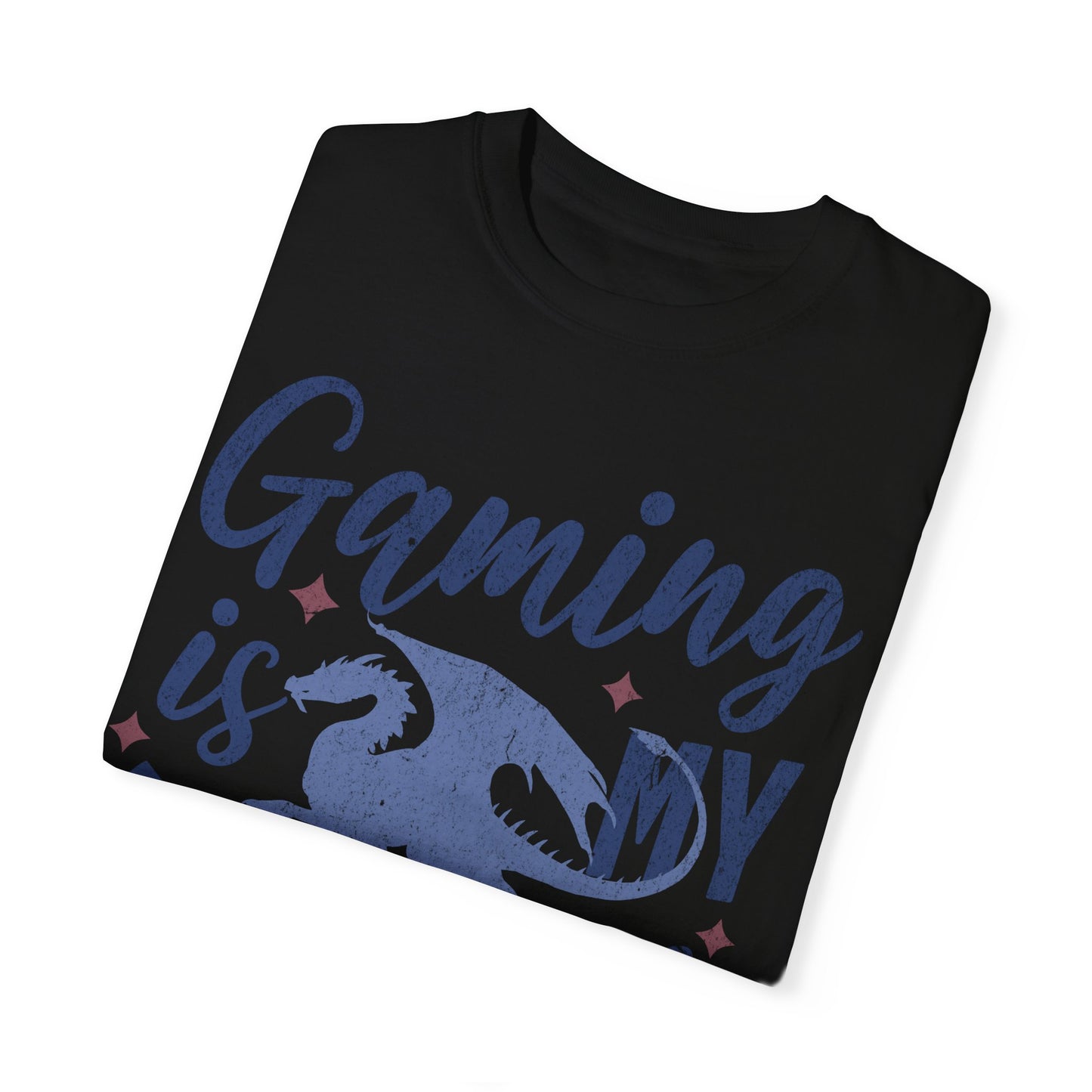 Gaming Therapy Unisex Garment-Dyed T-Shirt | Perfect for Gamers & Casual Wear