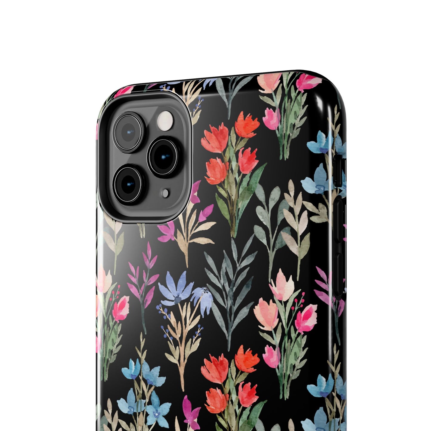 Floral Tough Phone Case - Durable Protection with Vibrant Botanical Design