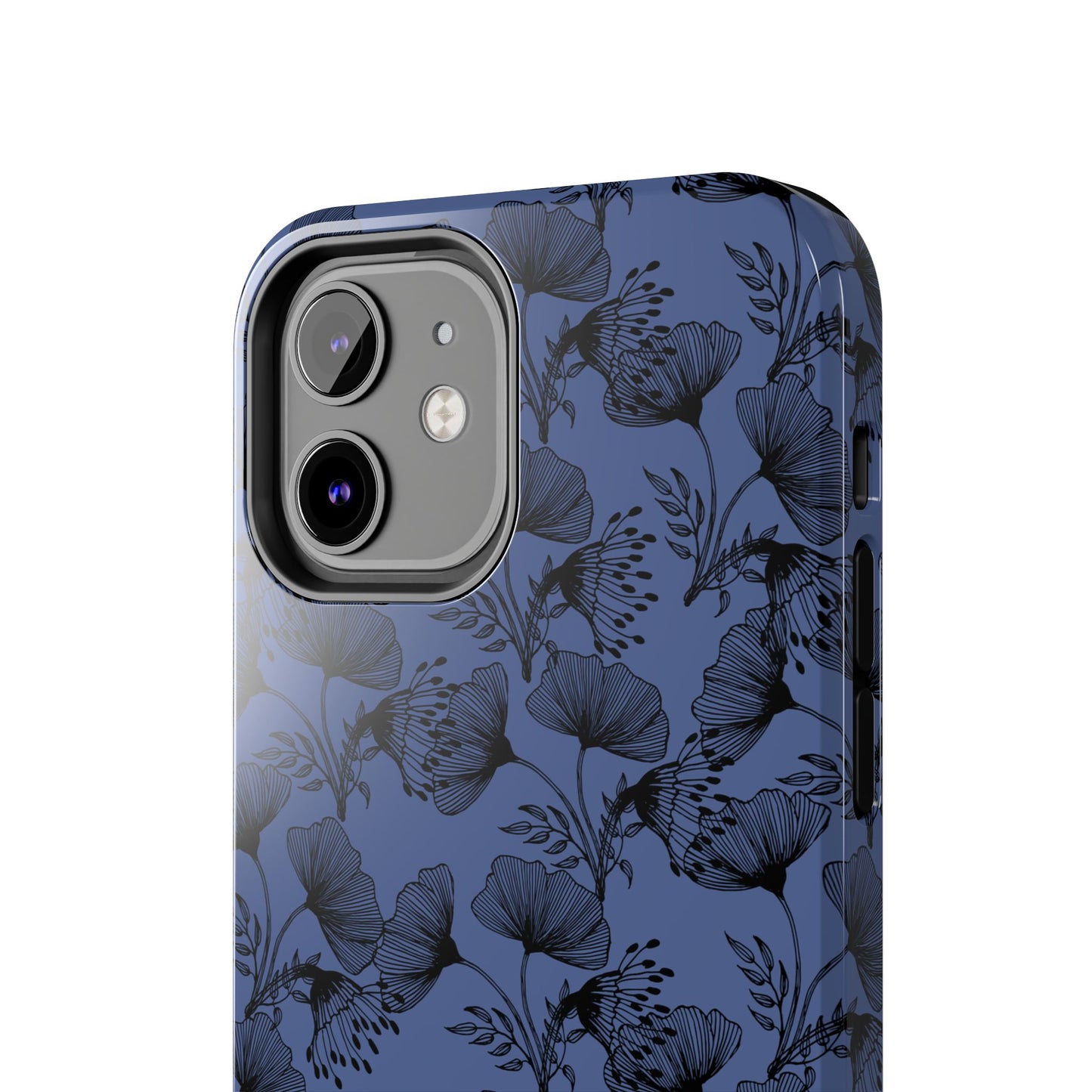 Ornate Floral Tough Phone Case - Durable Protection with Elegant Design