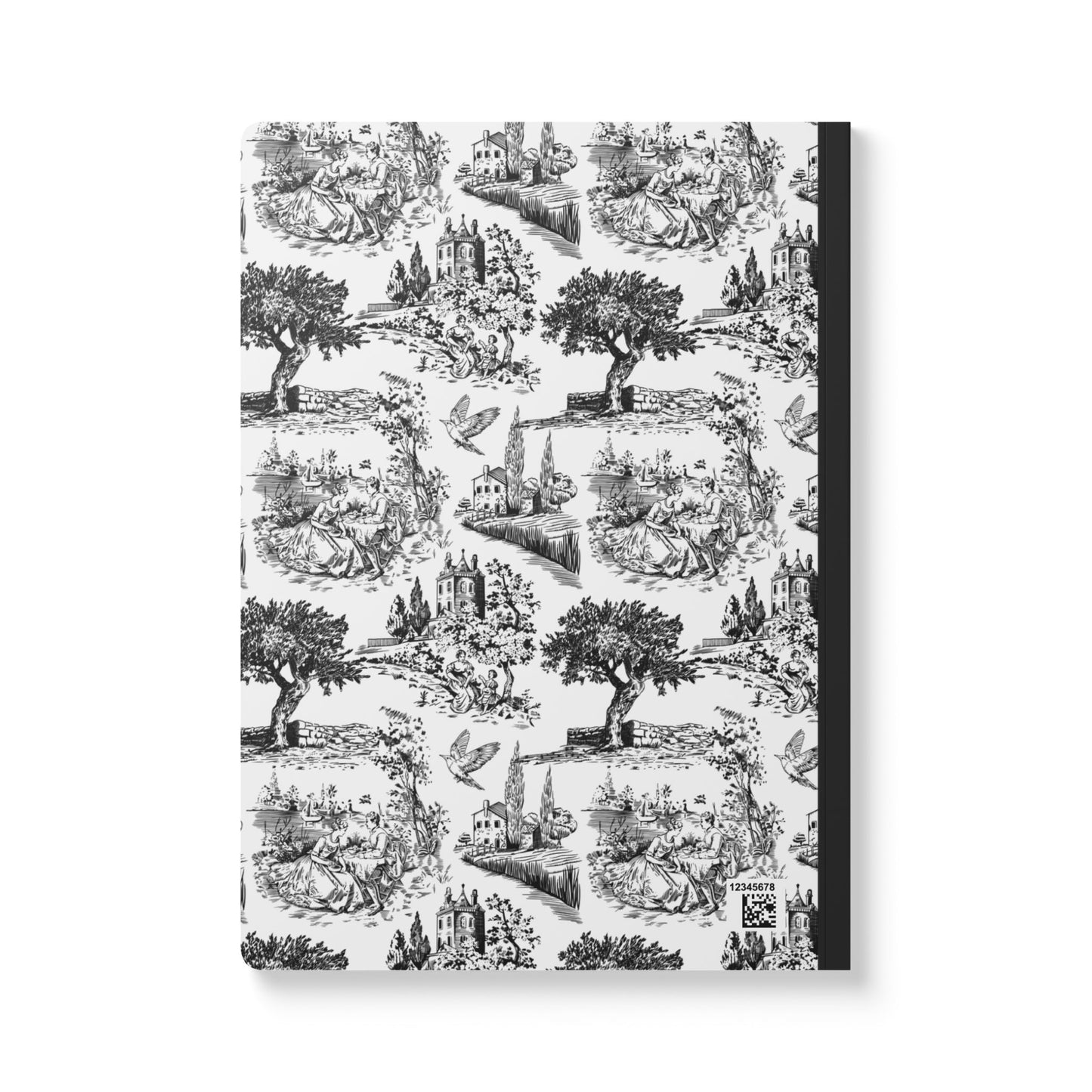 Vintage Toile-Inspired Softcover Journal for Creative Souls