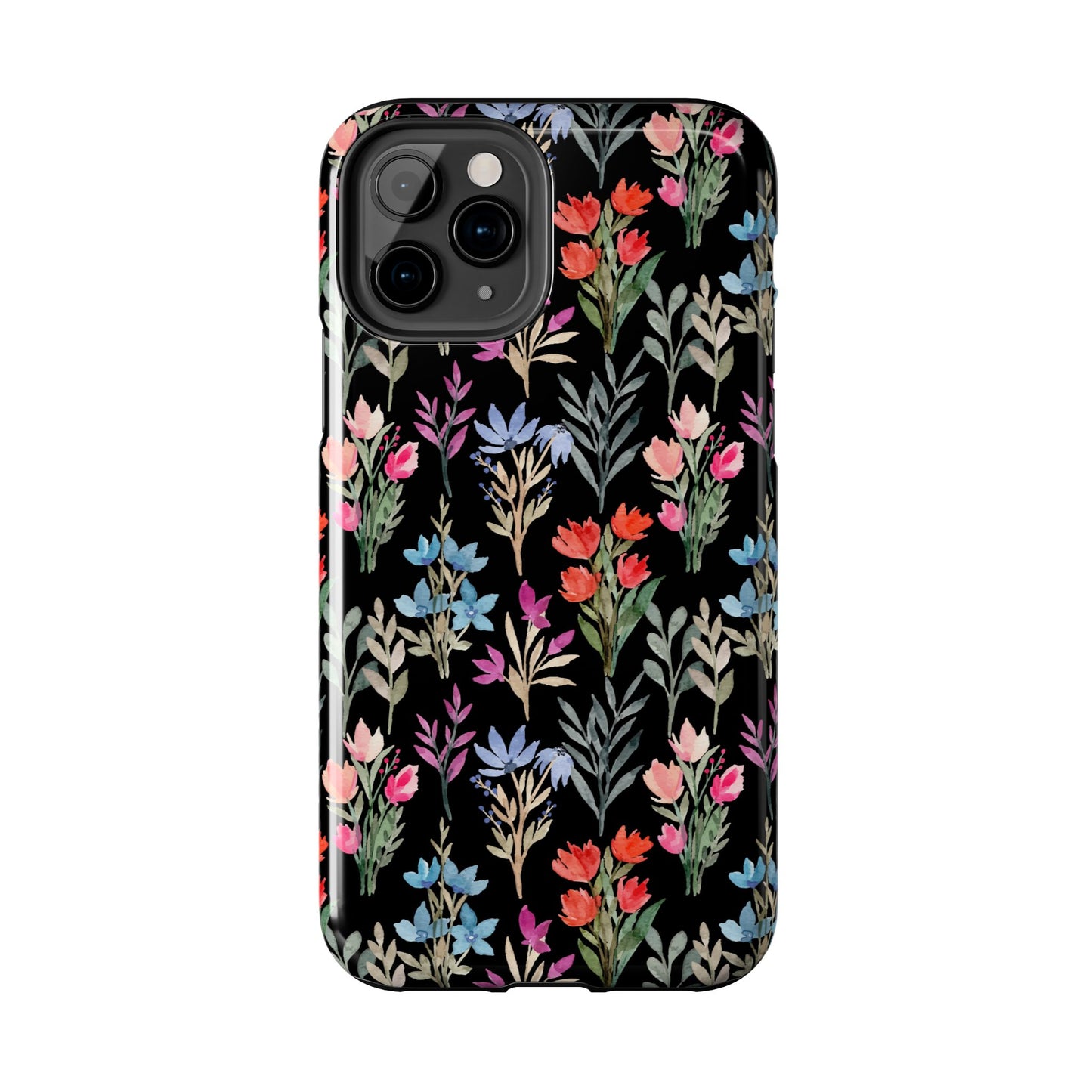 Floral Tough Phone Case - Durable Protection with Vibrant Botanical Design