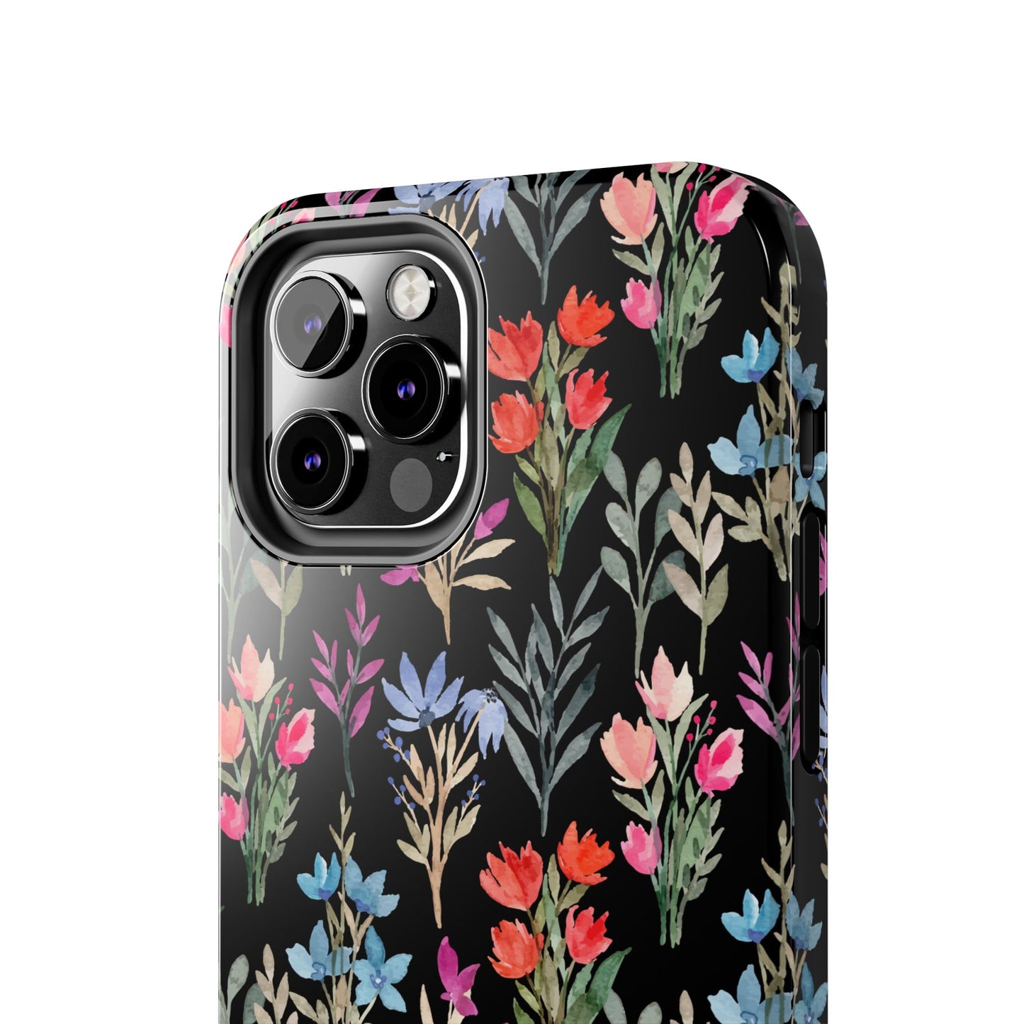 Floral Tough Phone Case - Durable Protection with Vibrant Botanical Design