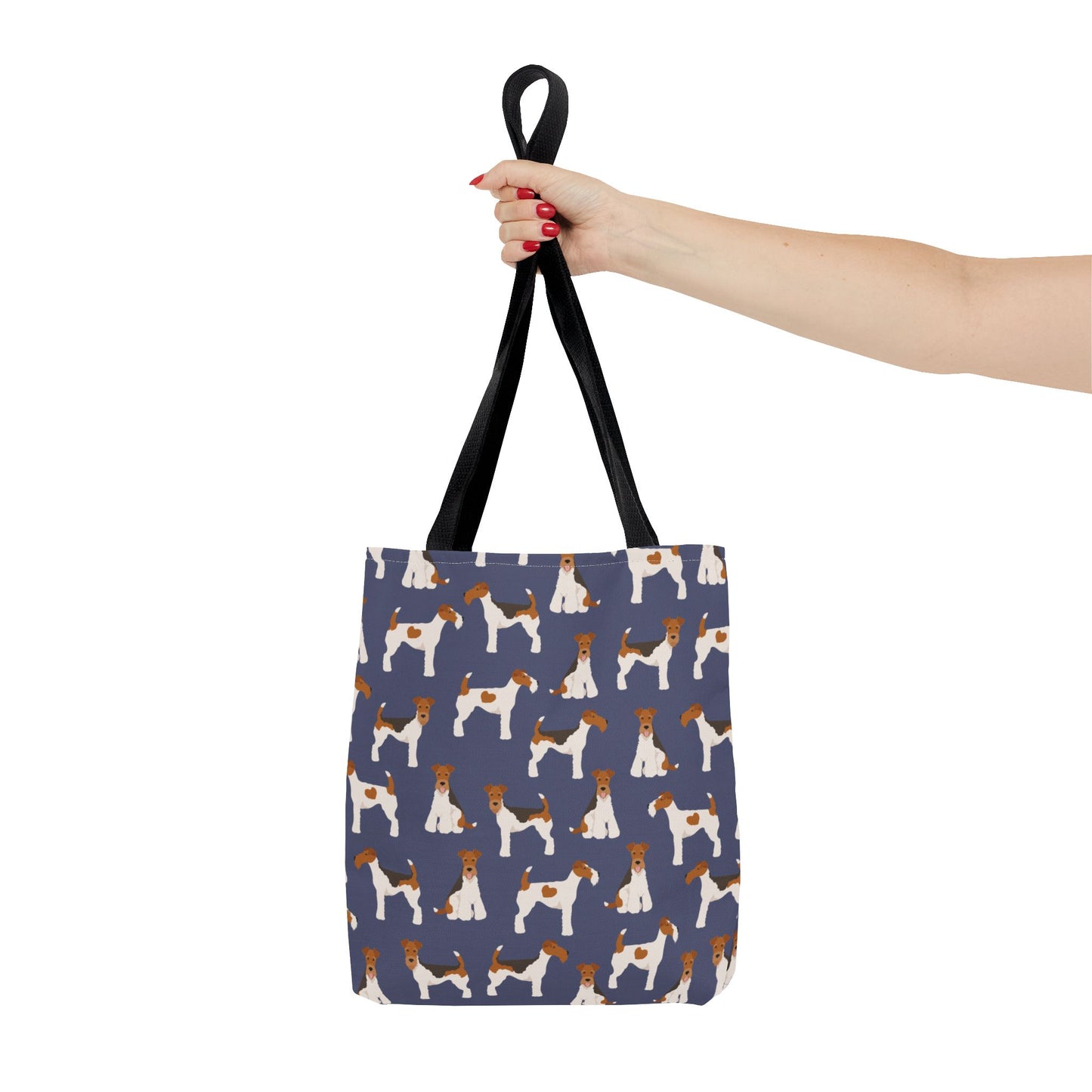 Wire Fox Terrier Dog Pattern Tote Bag - Perfect for Pet Lovers!