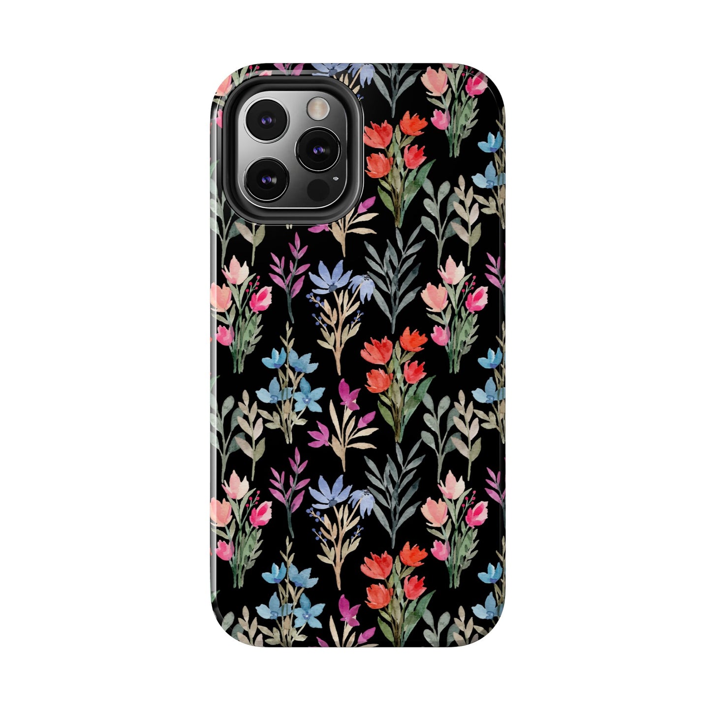 Floral Tough Phone Case - Durable Protection with Vibrant Botanical Design