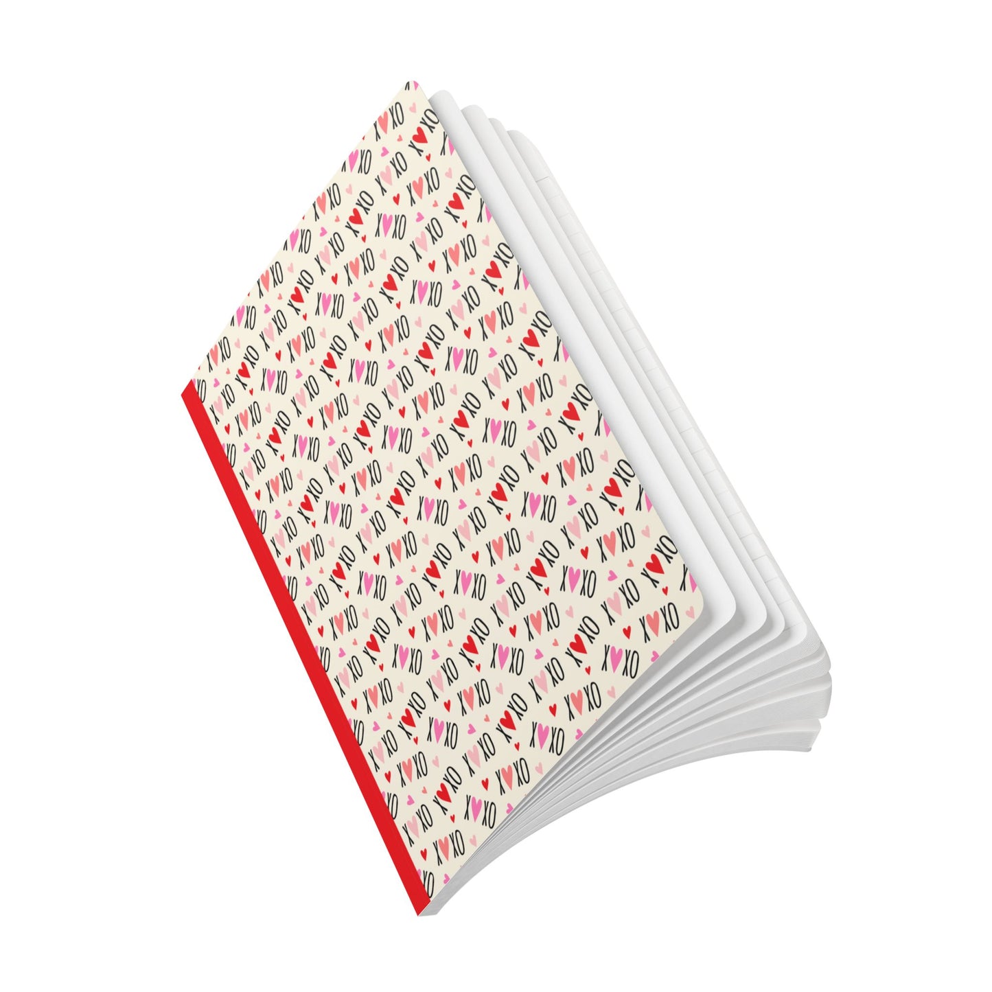 XoXo Hearts Softcover Journal with Inside Prints | Perfect for Notes and Gifts