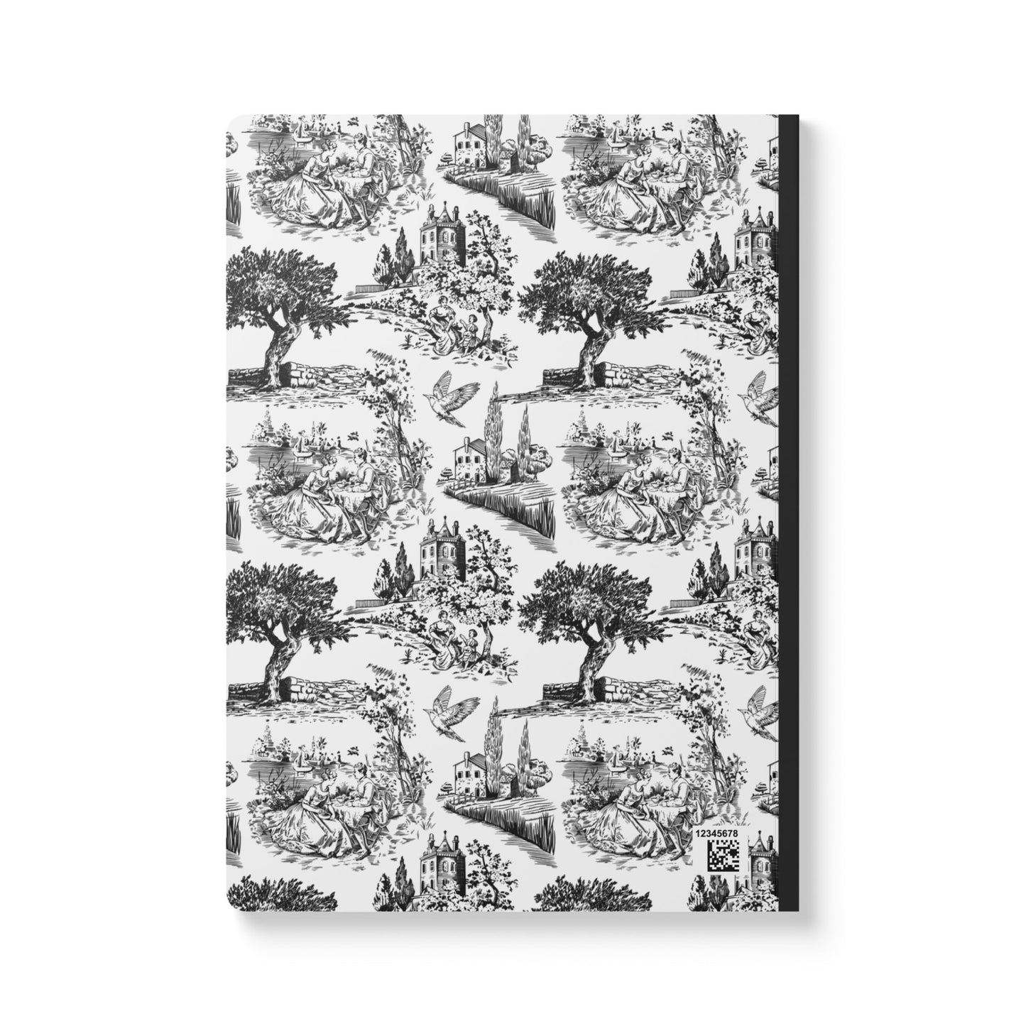 Vintage Toile-Inspired Softcover Journal for Creative Souls