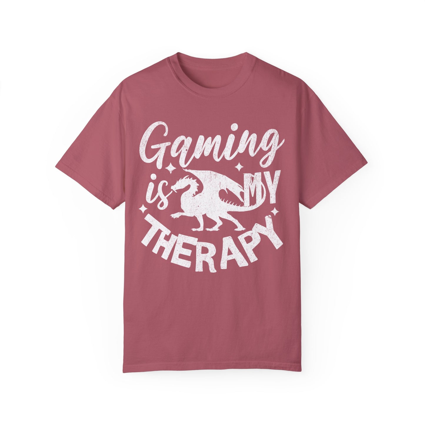 Gaming Therapy Unisex Garment-Dyed T-Shirt | Perfect for Gamers & Casual Wear