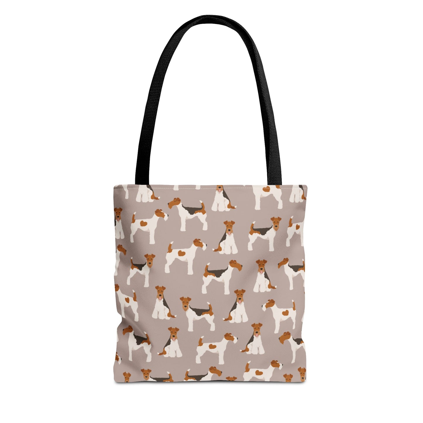 Wire Fox Terrier Dog Pattern Tote Bag - Perfect for Pet Lovers!
