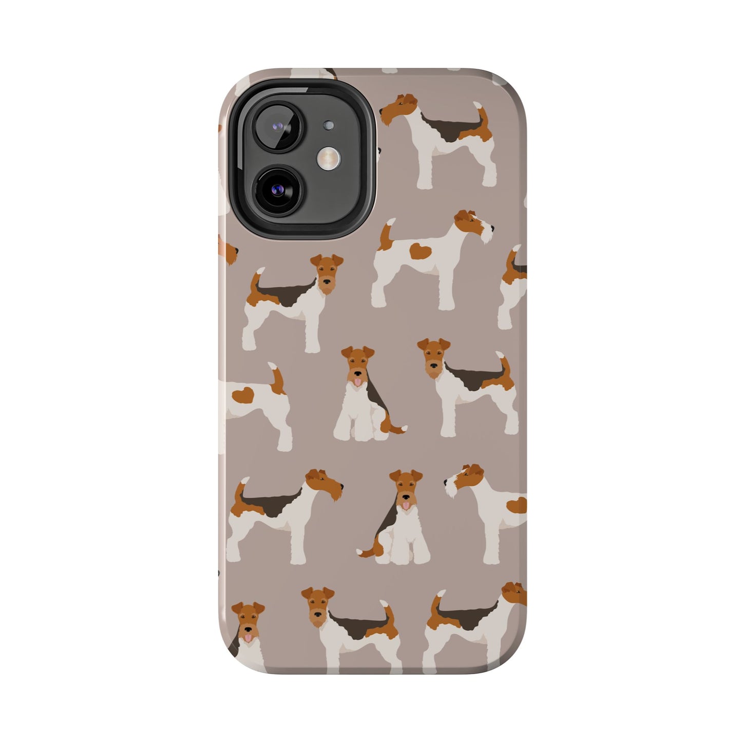 Cute Wire Fox Terrier Tough Phone Case - Durable and Stylish
